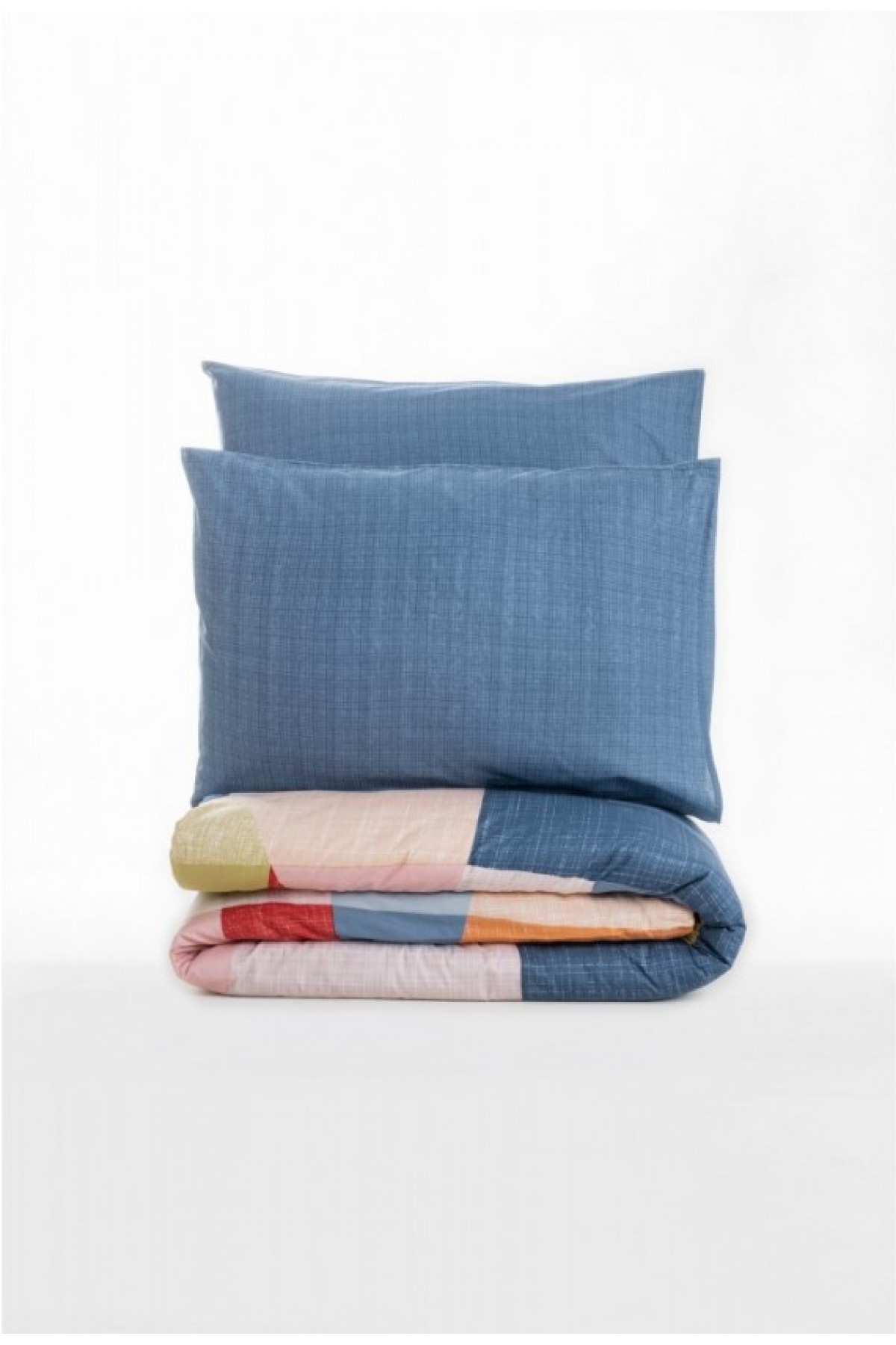 Modern Çift Kişilik Nevresim Takımı Cosy Mavi Modern Çift Kişilik Nevresim Takımı Cosy Mavi