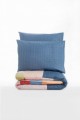 Modern Çift Kişilik Nevresim Takımı Cosy Mavi Modern Çift Kişilik Nevresim Takımı Cosy Mavi