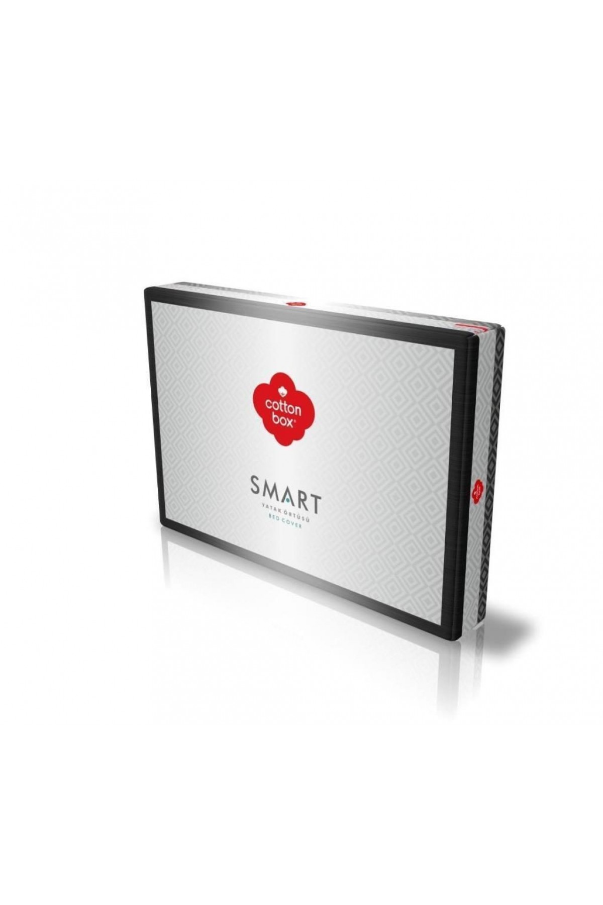 Smart Çift Kişilik Yatak Örtüsü Bertha Antrasit Smart Çift Kişilik Yatak Örtüsü Bertha Antrasit