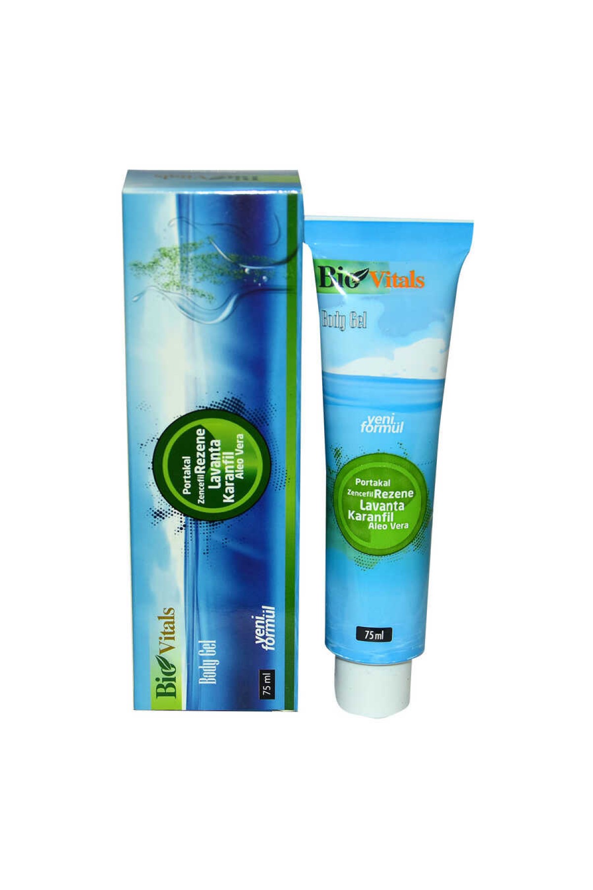 Portakal Zencefil Rezene Lavanta Karanfil Aloe Vera Masaj Jeli 75 ML