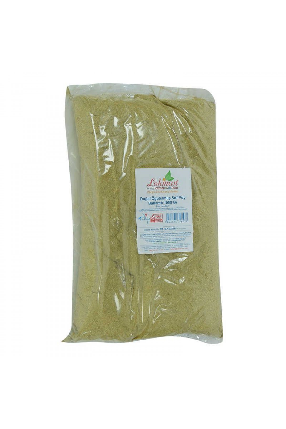 Lisinya214 Poy Baharatı Öğütülmüş Saf Doğal 1000 Gr Paket