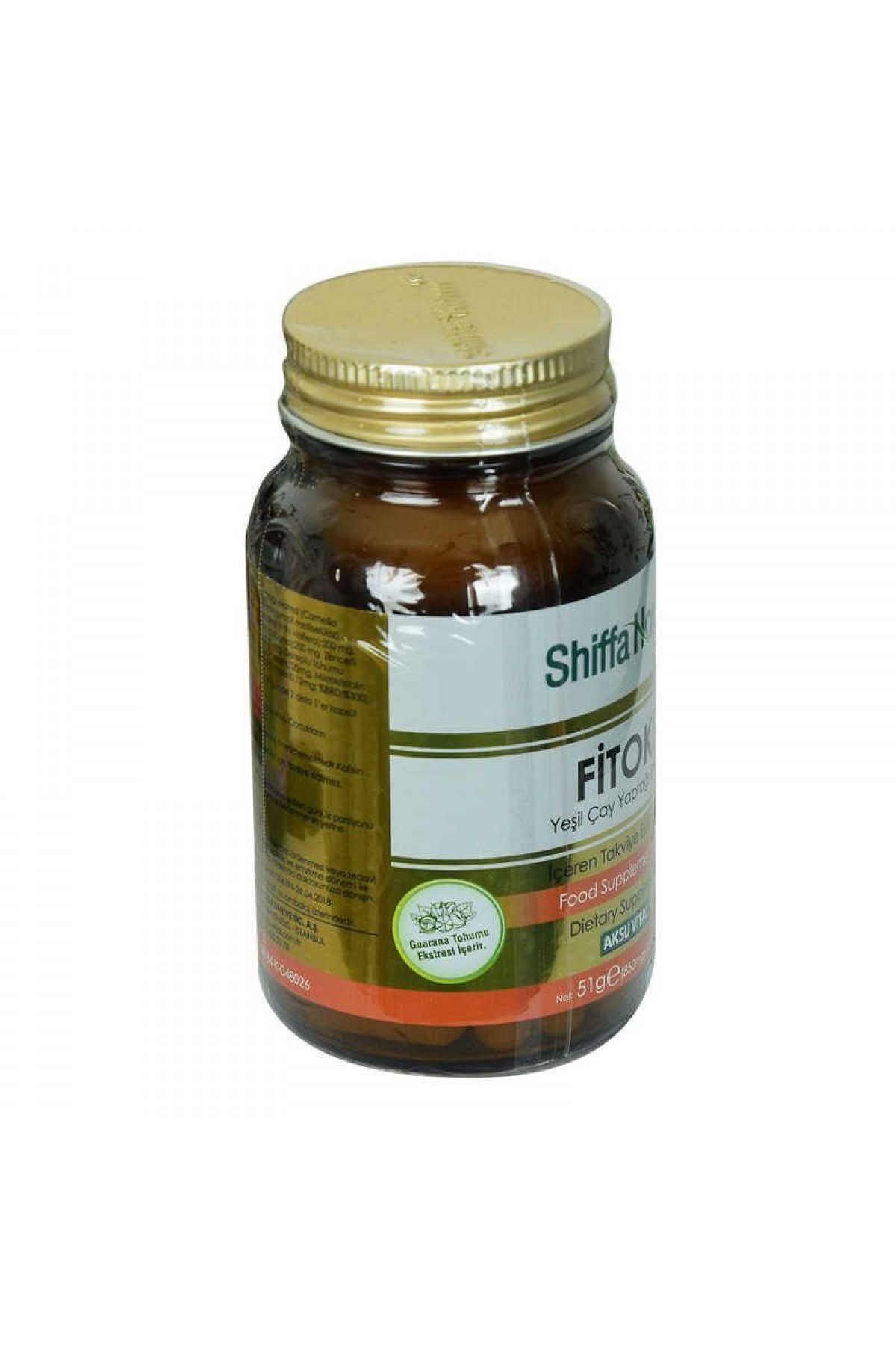 Shiffa Home Fitoks Yeşil Çay Yaprağı Ekstresi Diyet Takviyesi 850 Mg x 60 Kapsül