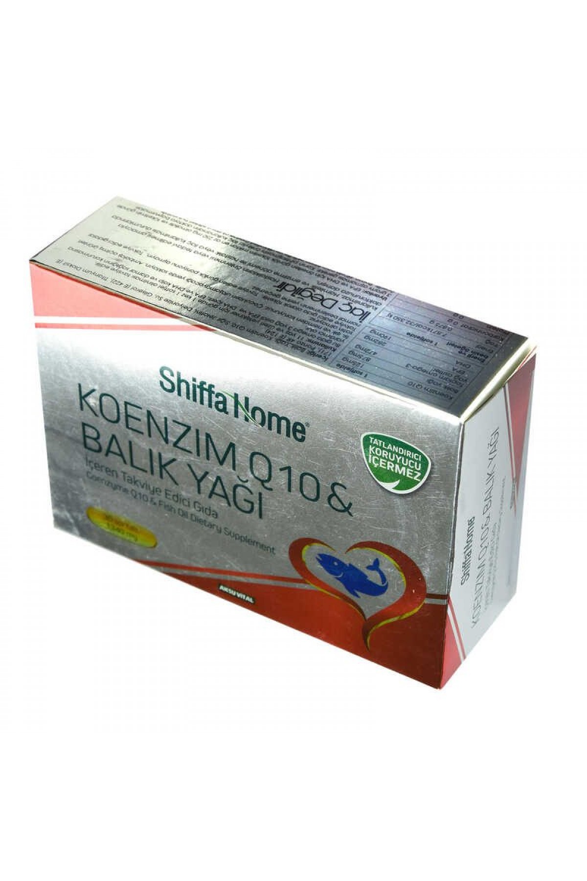 Lisinya214 Shiffa Home Koenzim Q10 & Balık Yağı Yumuşak Jel 1340 Mg x 30 Kapsül