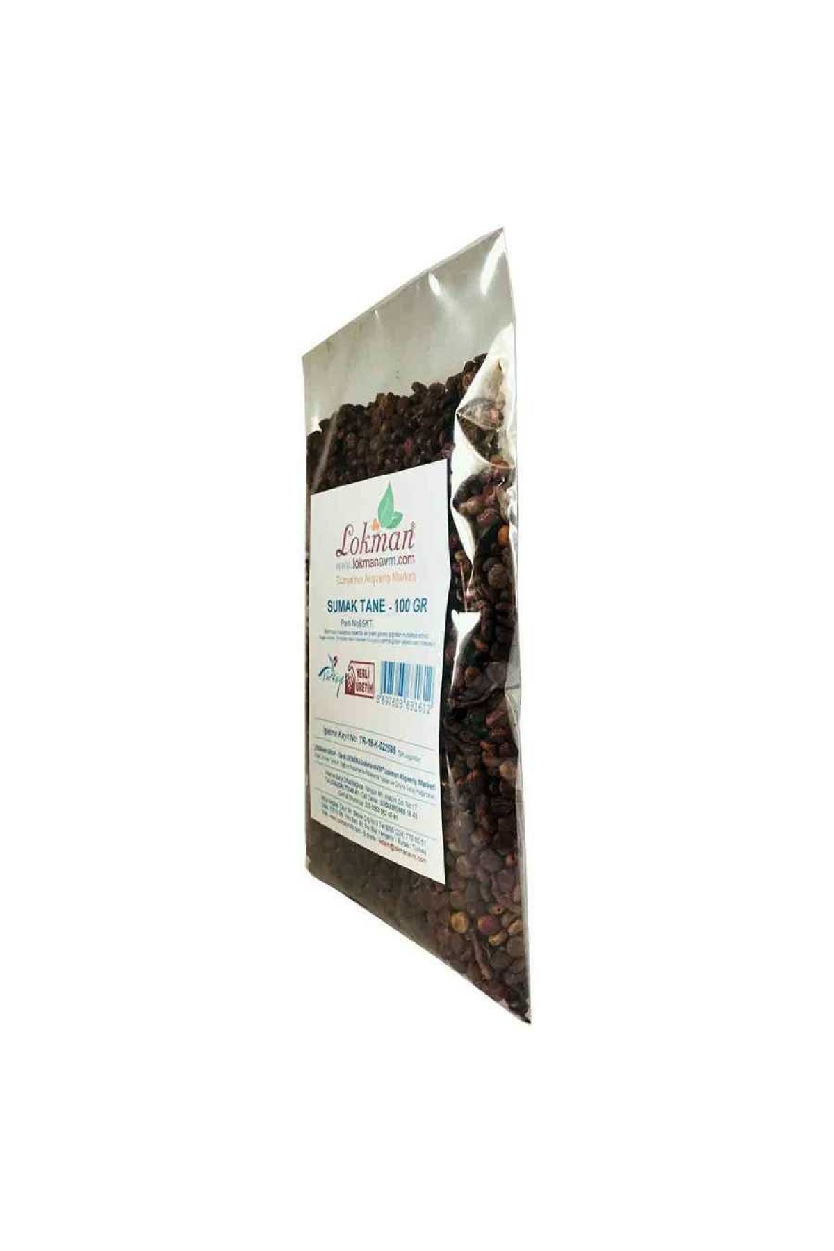 Lisinya214 Sumak Tane Doğal 100 Gr Paket