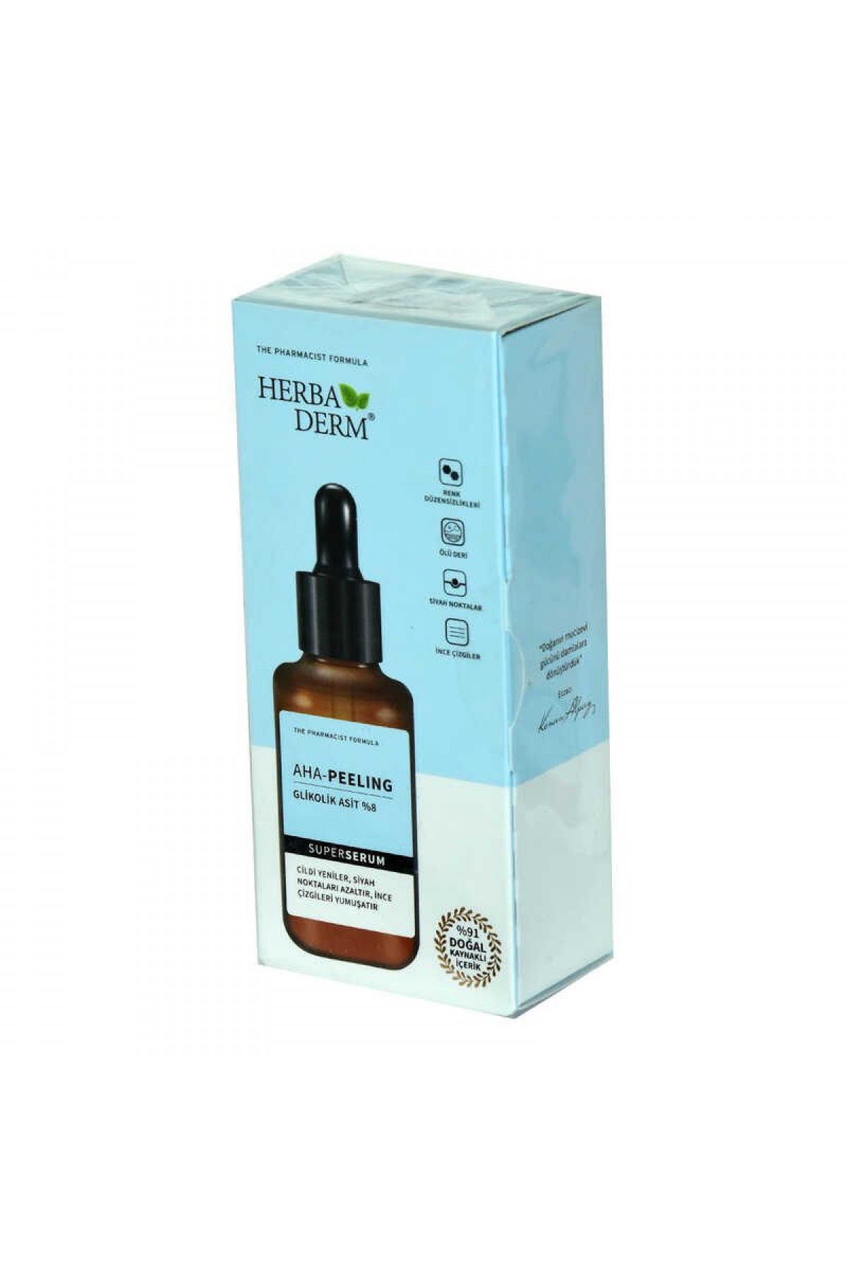 Superserum Aha-Peeling Doğal Yüz Serumu 30 ML Lisinya214 Superserum Aha-Peeling Doğal Yüz Serumu 30 ML