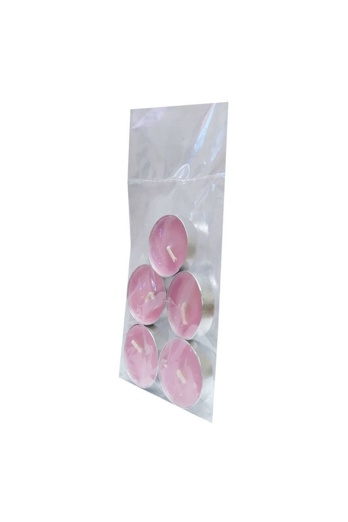 Lisinya214 Tea Lights Pembe Mum 5 li 1 Paket
