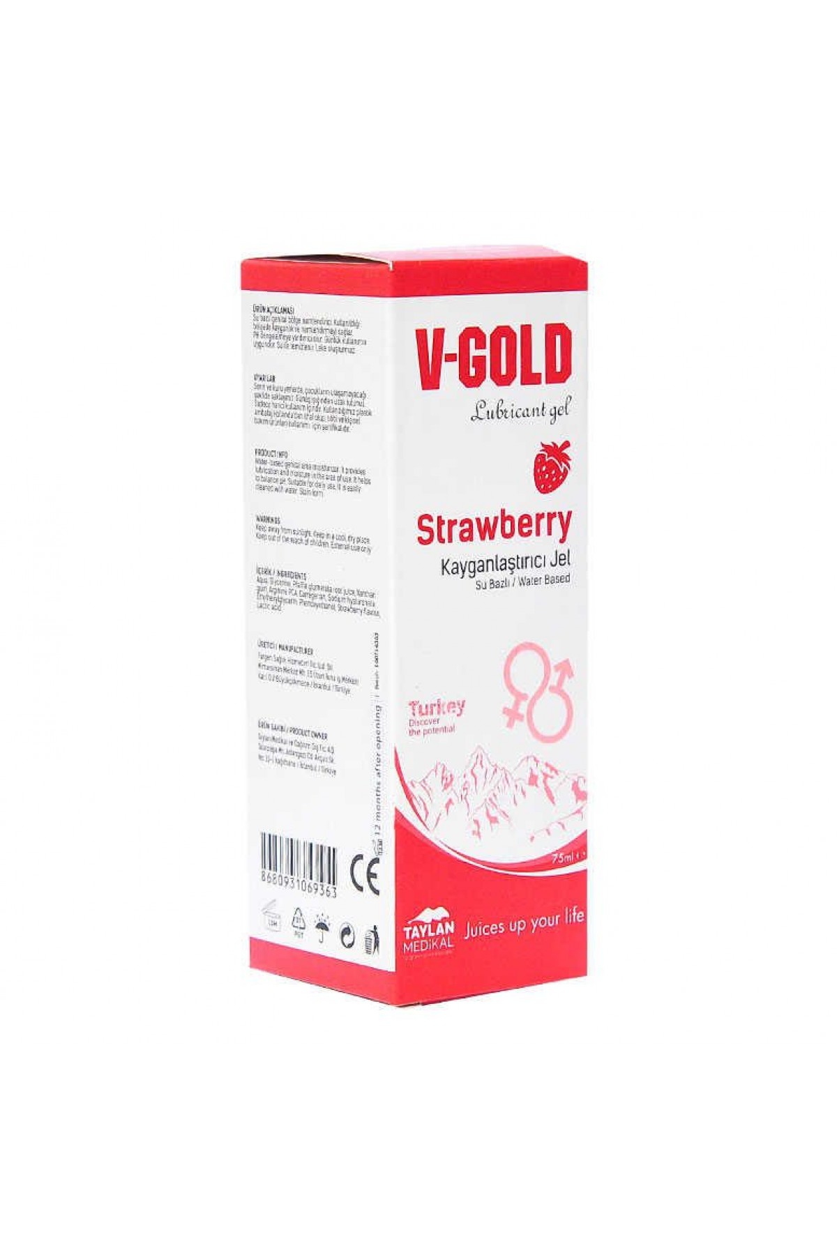 Lisinya214 Kayganlaştırıcı Jel Çilekli 75 ML