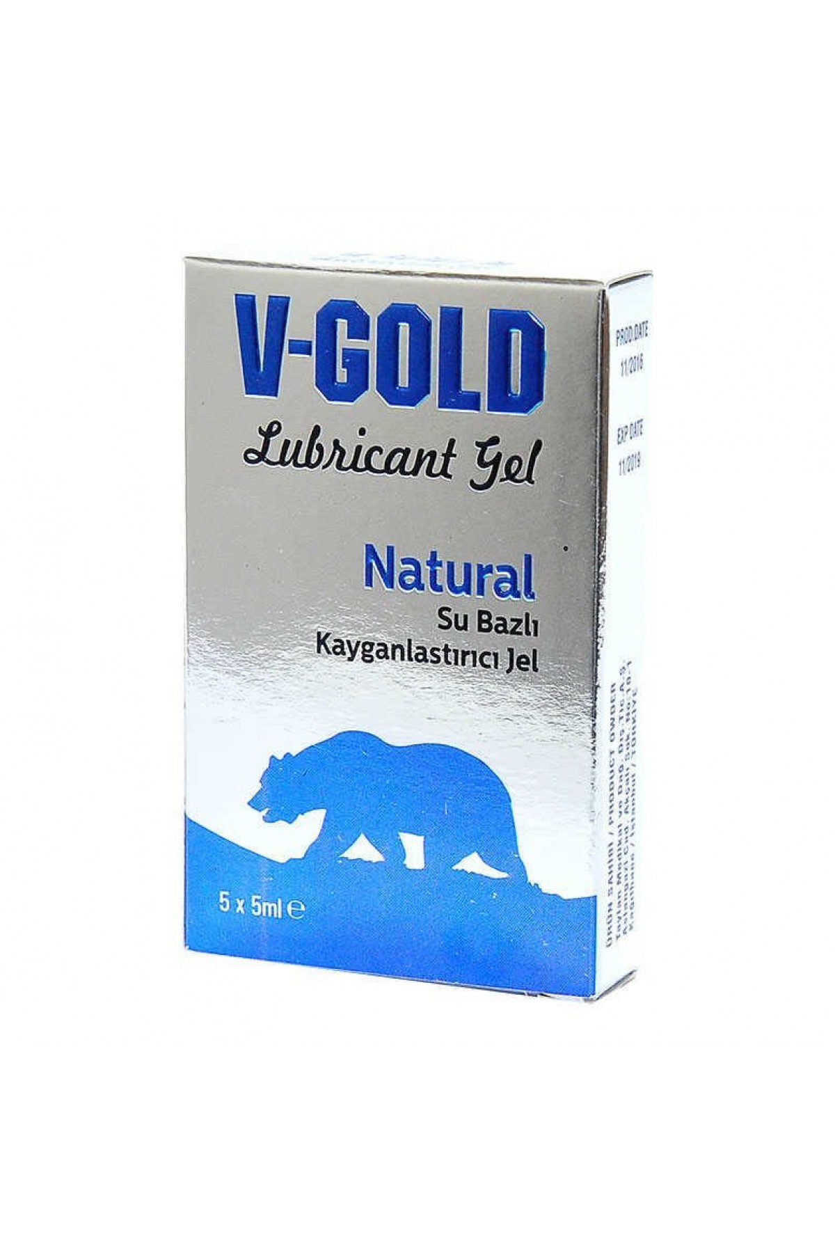 Kayganlaştırıcı Jel Natural 5 ML X 5Li Lisinya214 Kayganlaştırıcı Jel Natural 5 ML X 5Li