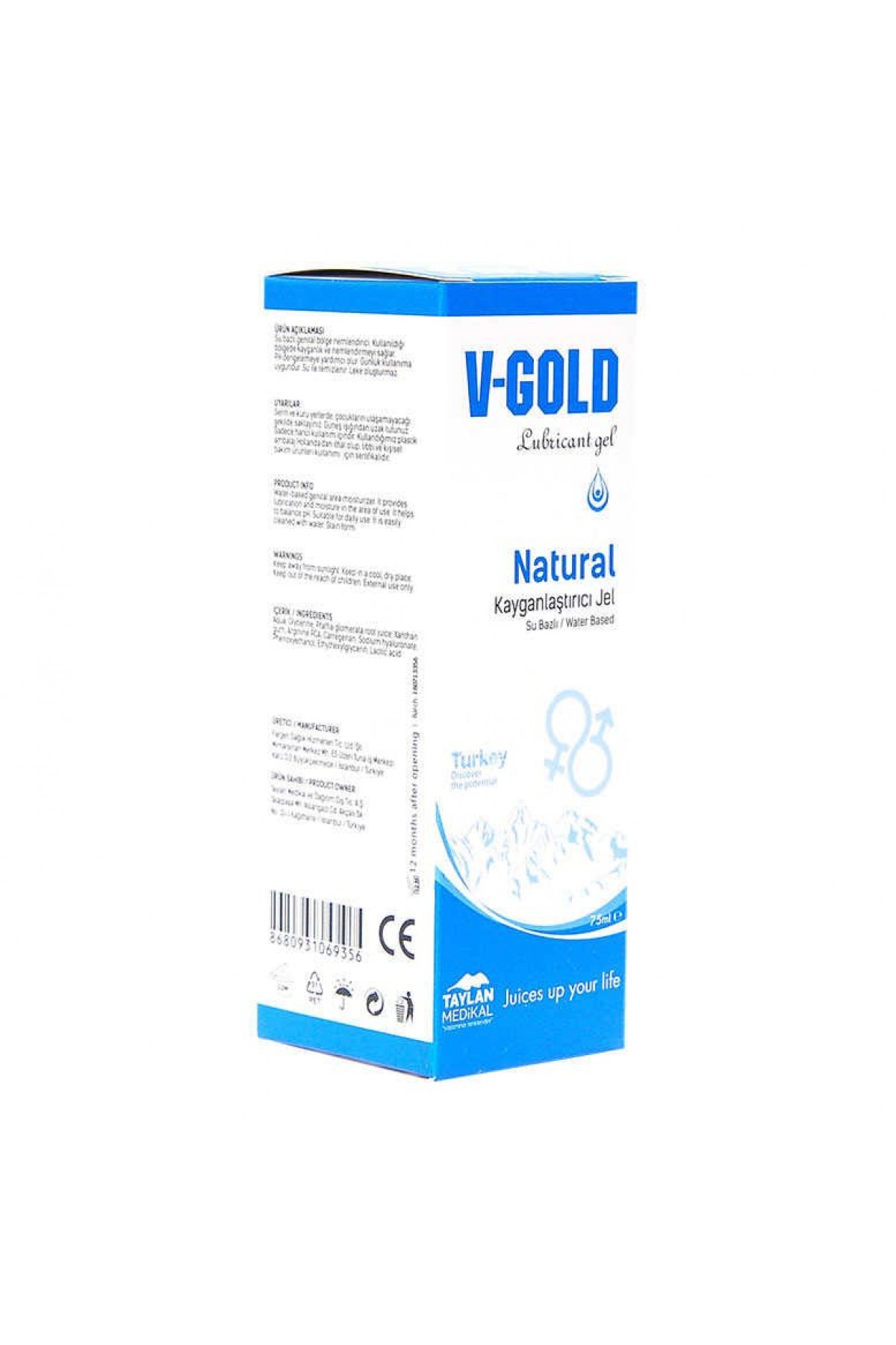 Lisinya214 Kayganlaştırıcı Jel Natural 75 ML