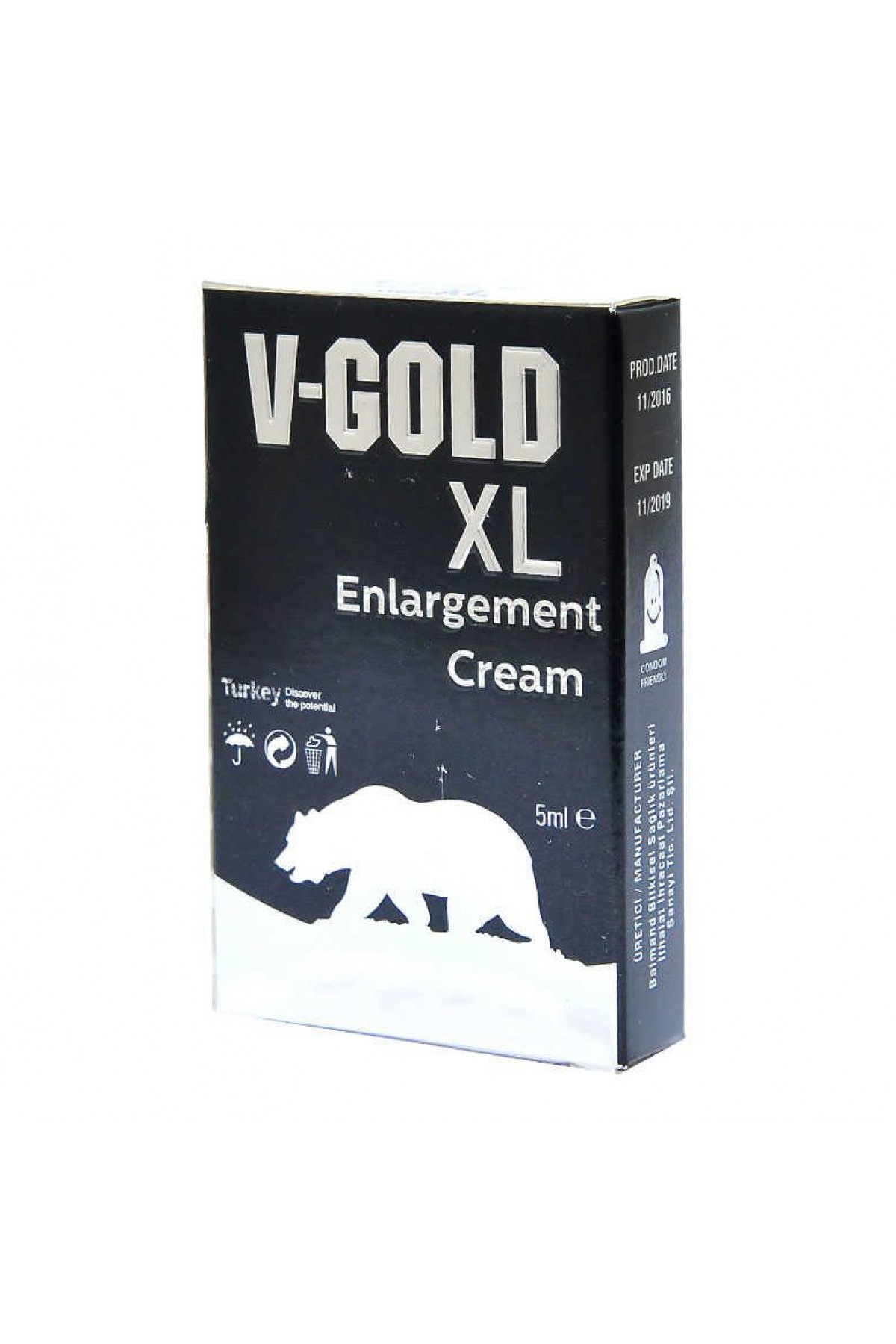 Lisinya214 XL Enlargement Cream 5 ML X 5Li
