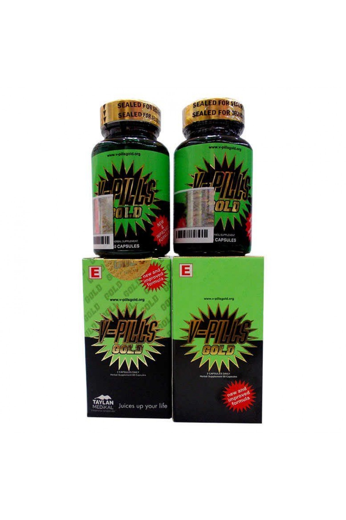 VPills Gold sel 60 Kapsül 2Kutu