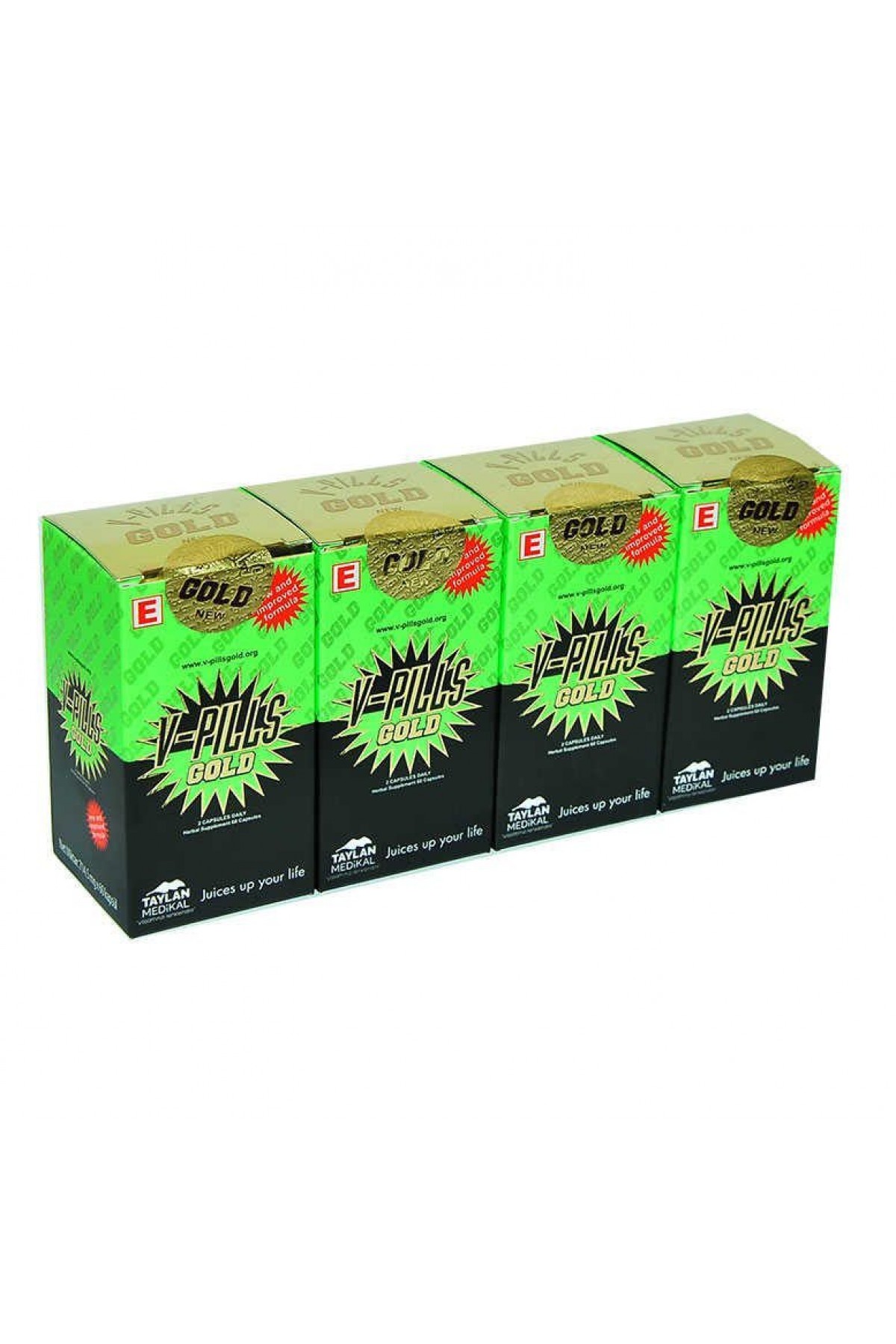 VPills Gold sel 60 Kapsül 4Kutu
