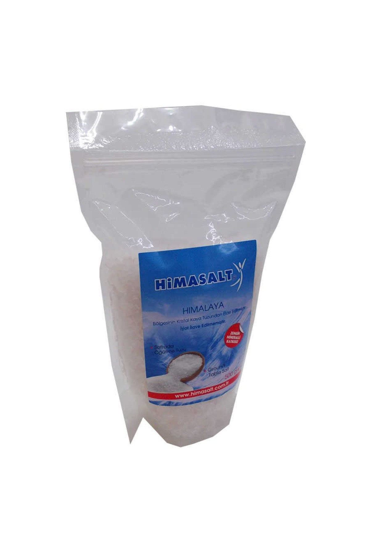 Lisinya214 Yemeklik Himalaya Kristal Çakıl Kaya Tuzu Beyaz 500 Gr
