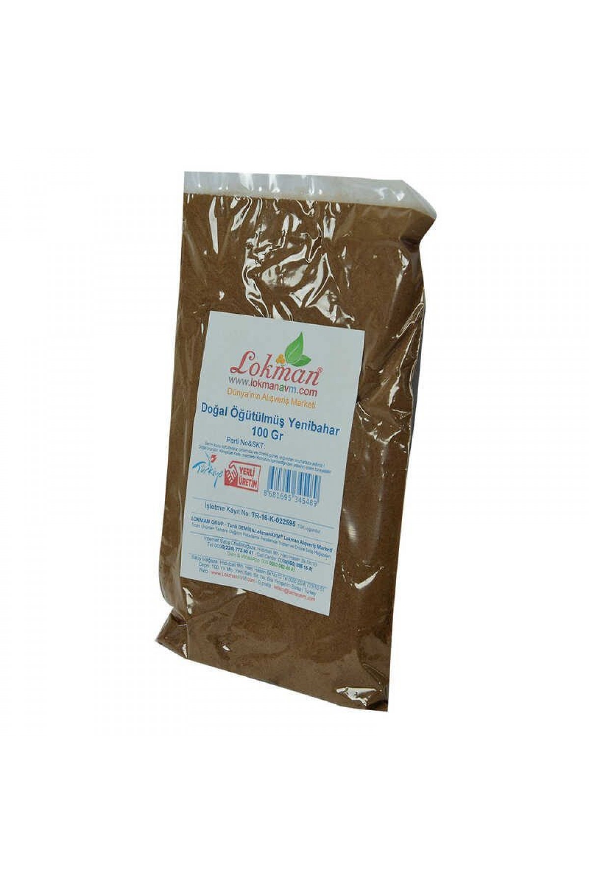 Lisinya214 Yenibahar Öğütülmüş Doğal 100 Gr Paket