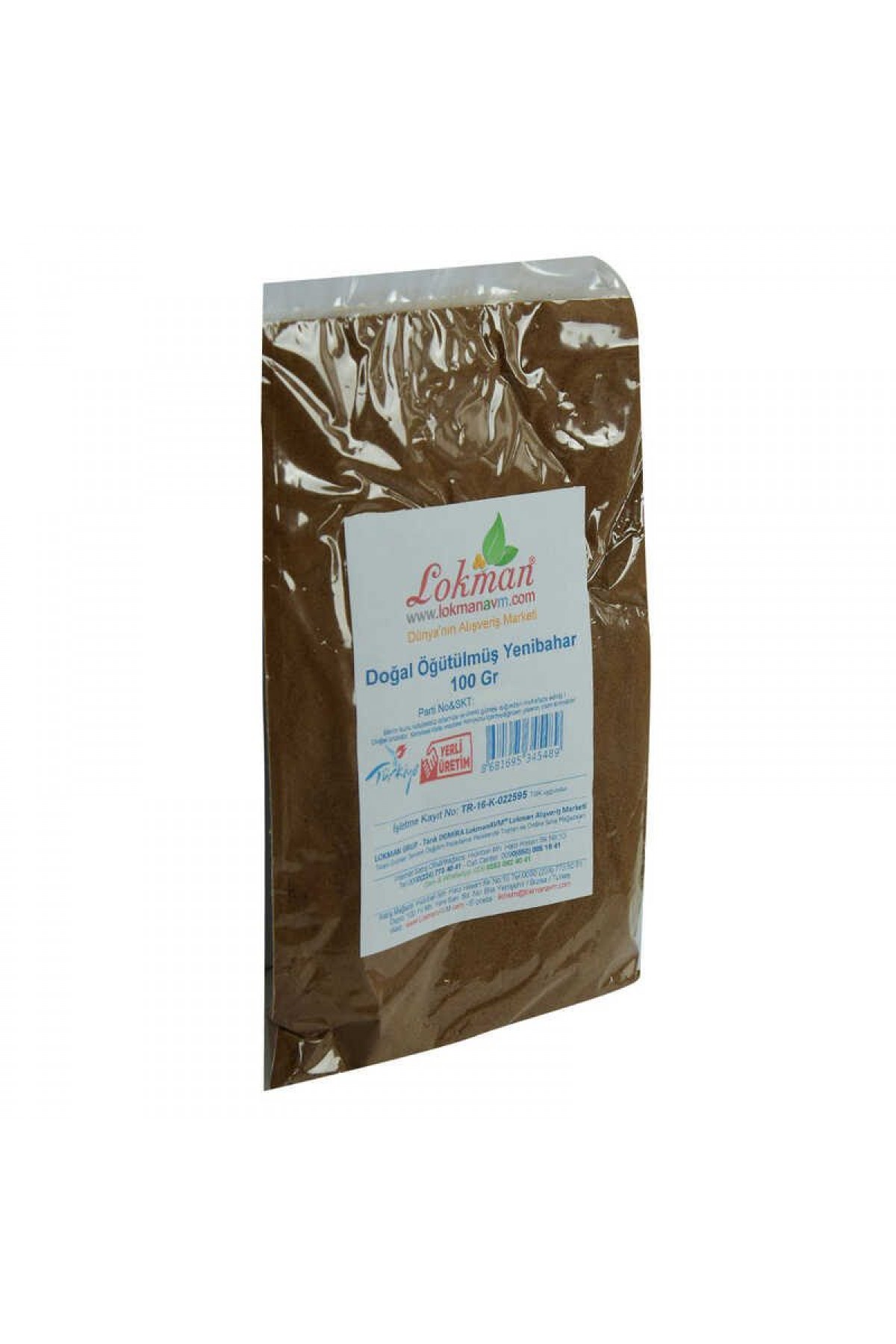 Lisinya214 Yenibahar Öğütülmüş Doğal 100 Gr Paket