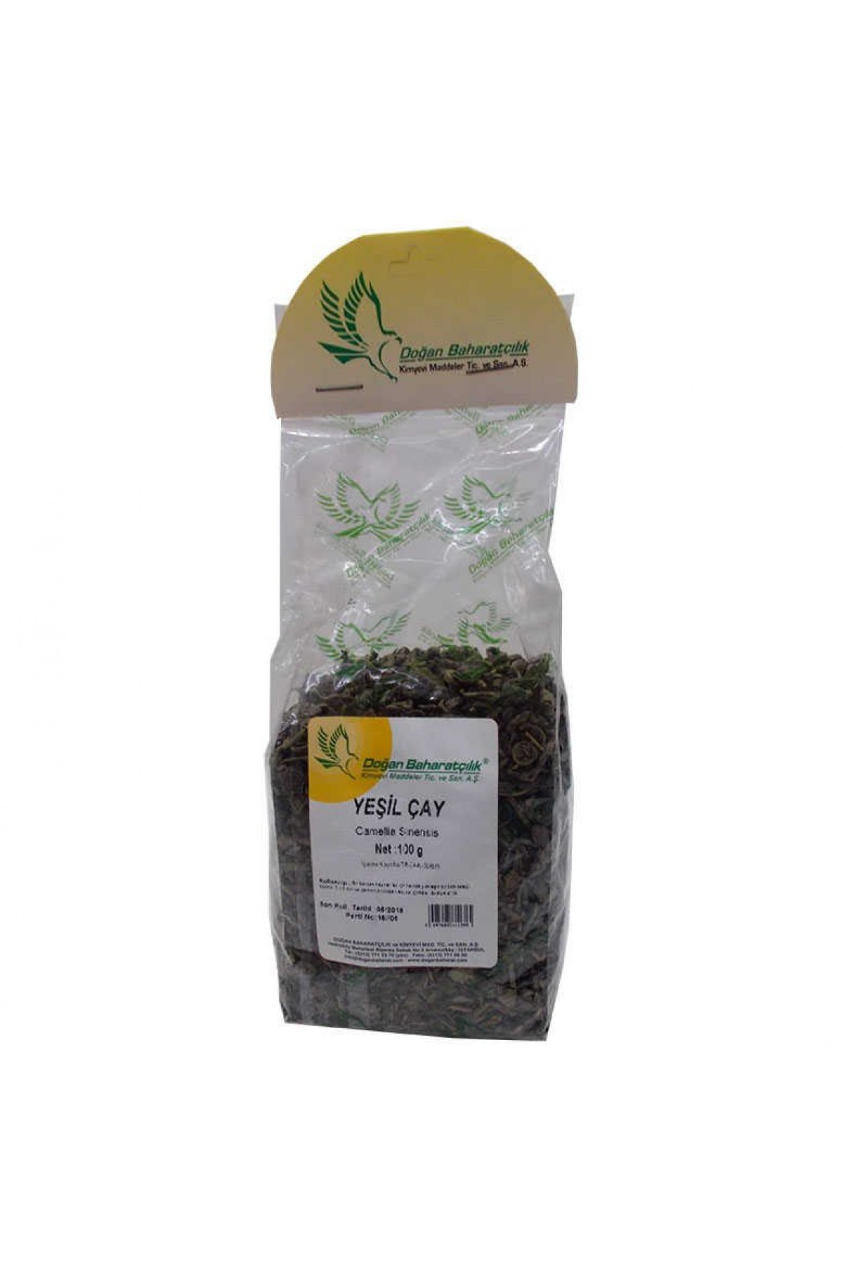 Lisinya214 Yeşil Çay 1. Kalite Doğal İthal Çay 100 Gr Paket