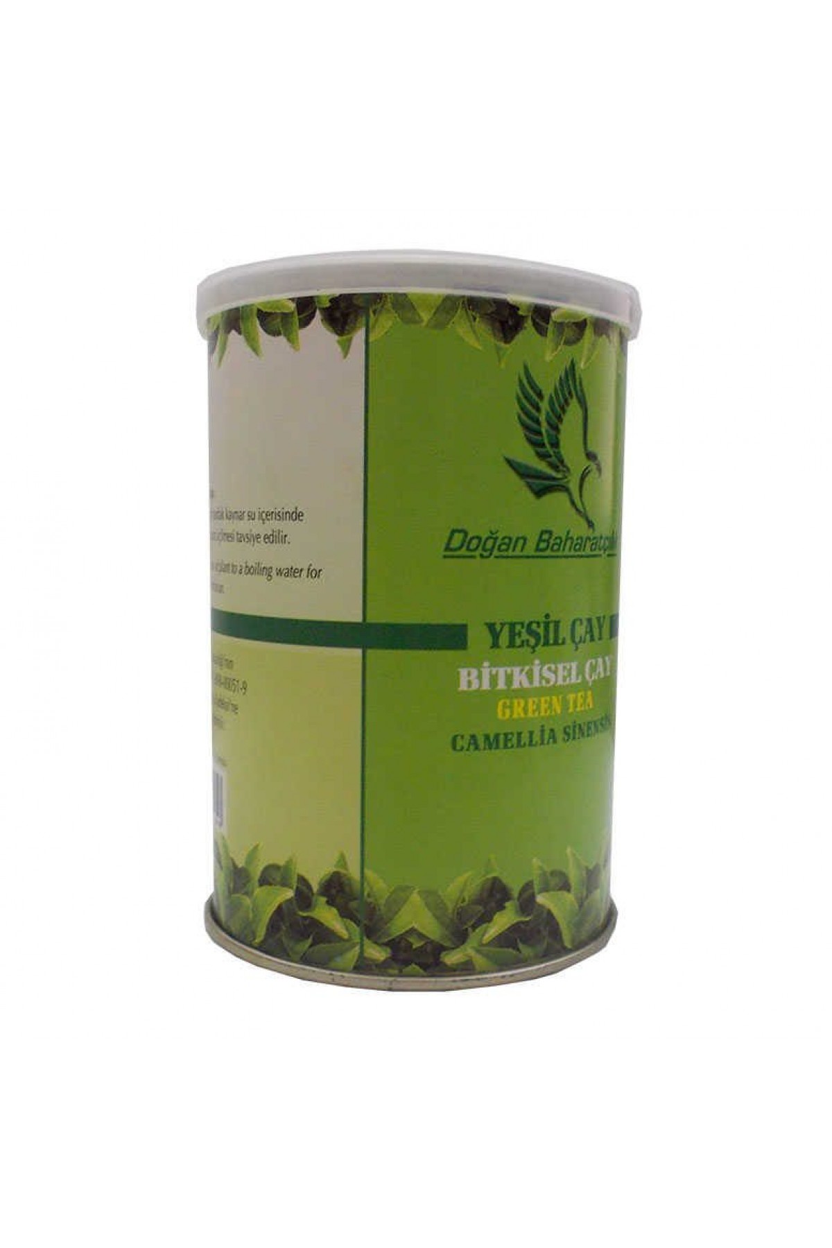Lisinya214 Yeşil Çay 1. Kalite Doğal İthal Çay 100 Gr Teneke Kutu