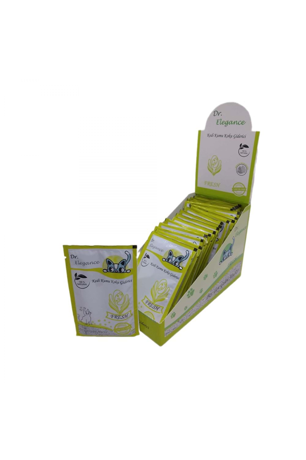 Kedi Kumu Koku Fresh 25 gr ( 14 gün Etkili Bor ) Lisinya205 Kedi Kumu Koku Giderici Fresh 25 gr ( 14 gün Etkili Bor )
