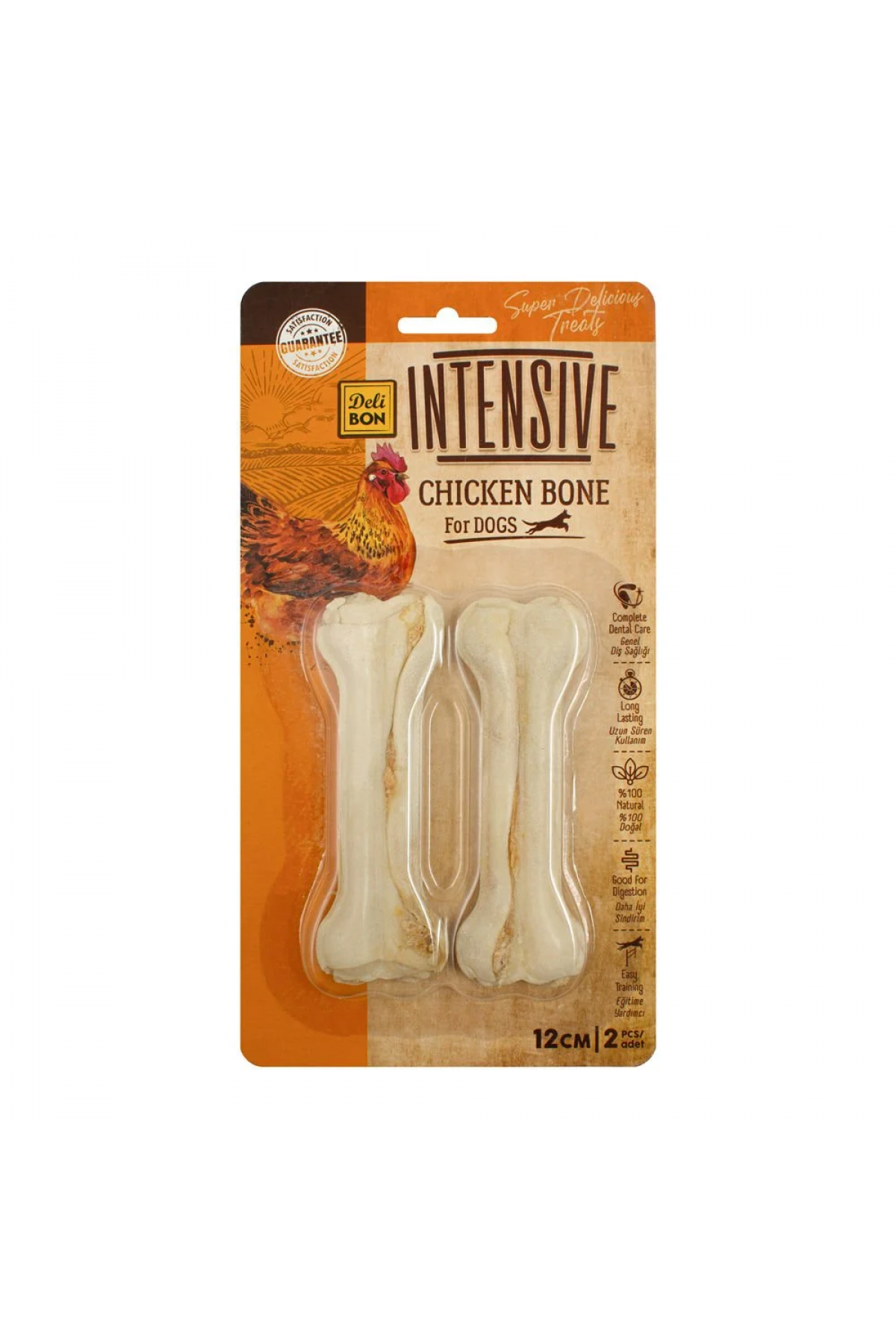 İntensive Tavuklu Kemik 12Cm 2 li Paket Lisinya205 İntensive Tavuklu Kemik 12Cm 2 li Paket