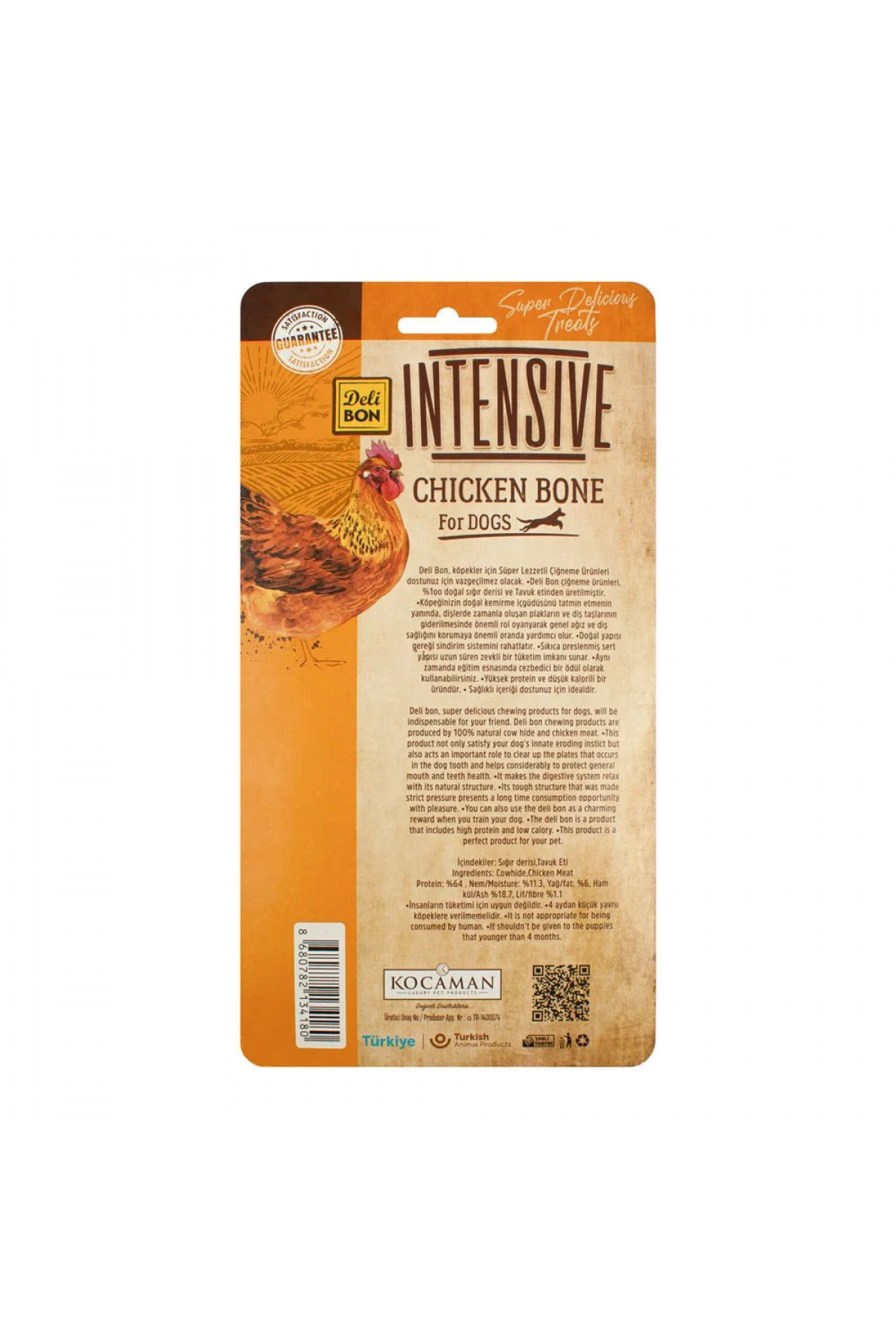 İntensive Tavuklu Kemik 12Cm 2 li Paket Lisinya205 İntensive Tavuklu Kemik 12Cm 2 li Paket