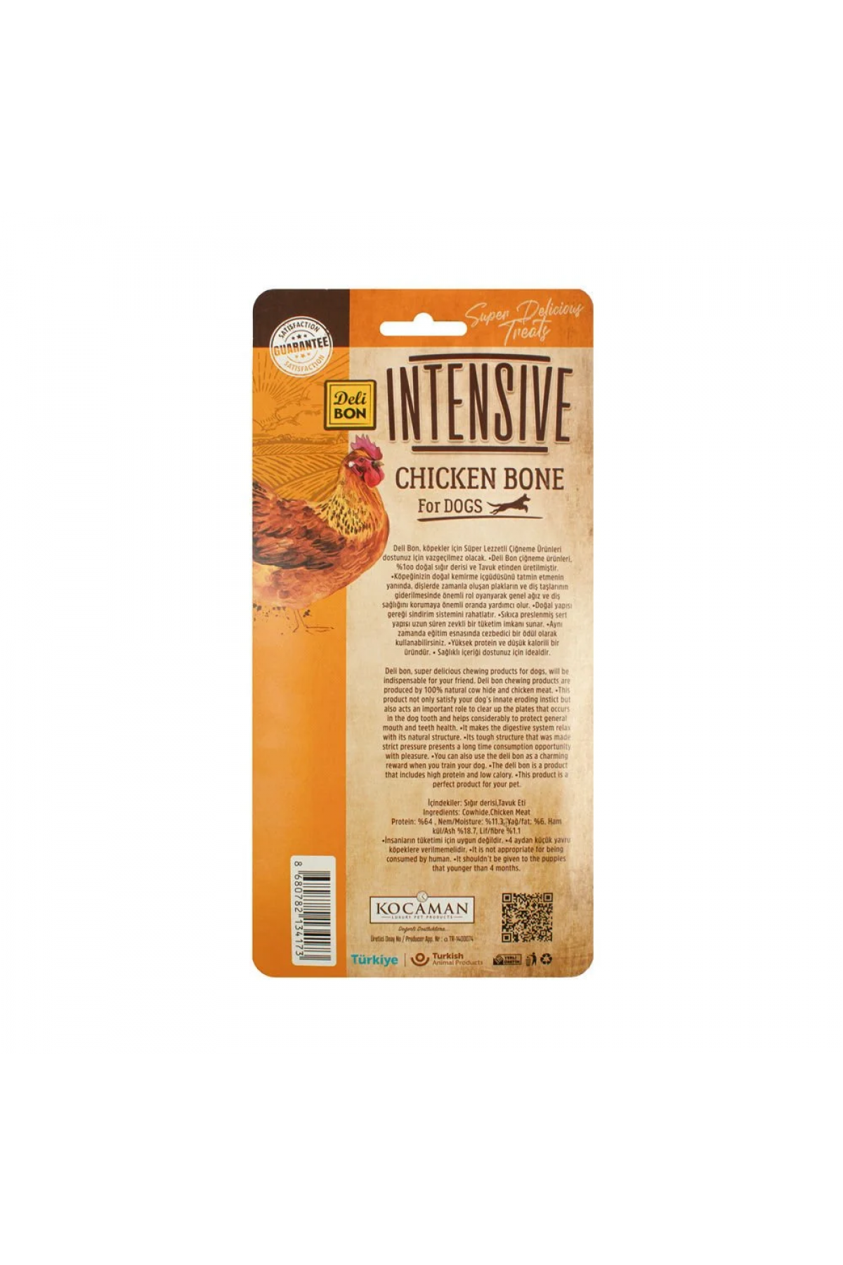 İntensive Tavuklu Kemik - 7Cm 4 lü Paket Lisinya205 İntensive Tavuklu Kemik - 7Cm 4 lü Paket