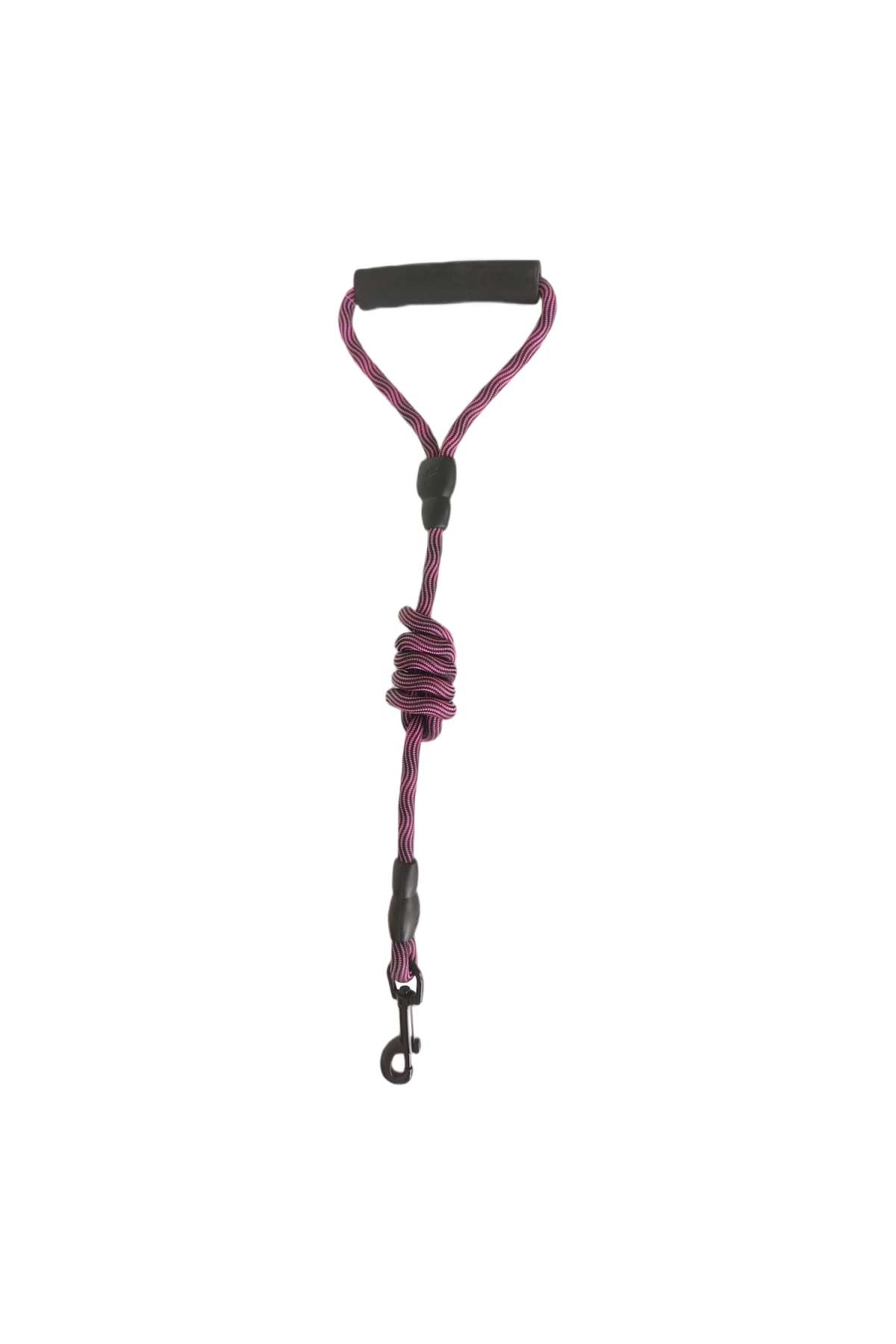 Lisinya205 Köpek Göğüs Tasma Seti Dalga Desenli 2 cm*40-58 cm Mor-Pembe