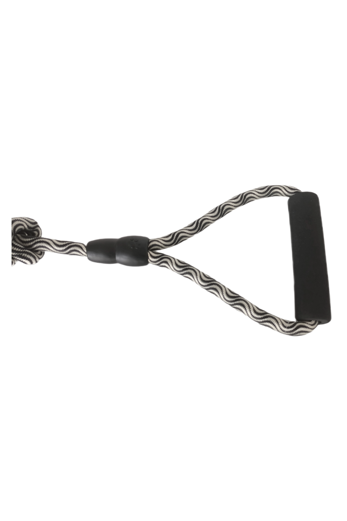 Lisinya205 Köpek Göğüs Tasma Seti Dalga Desenli 1.5 cm*35-48 cm Siyah-Beyaz