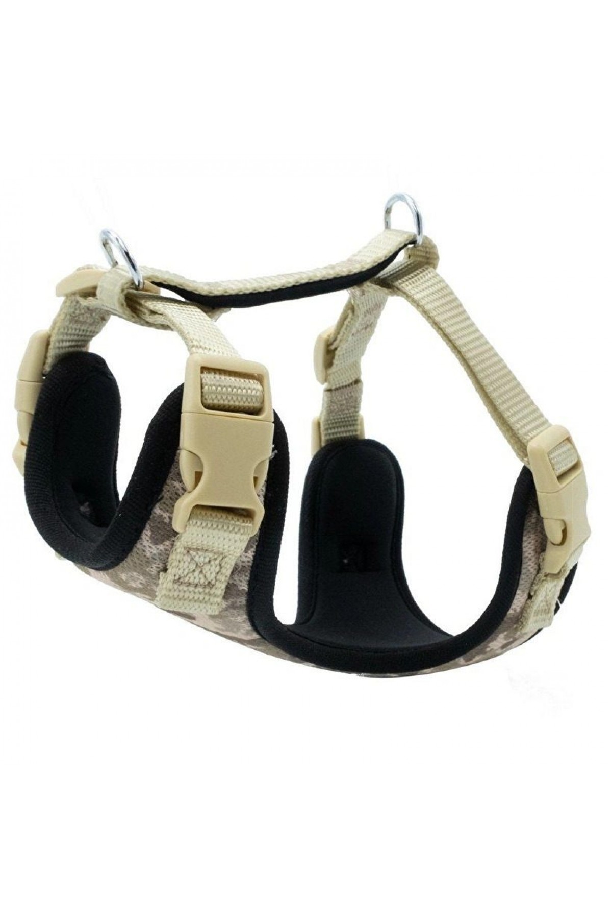 Lisinya205  Havalı Köpek Göğüs Tasması 30x35 cm Kamuflaj