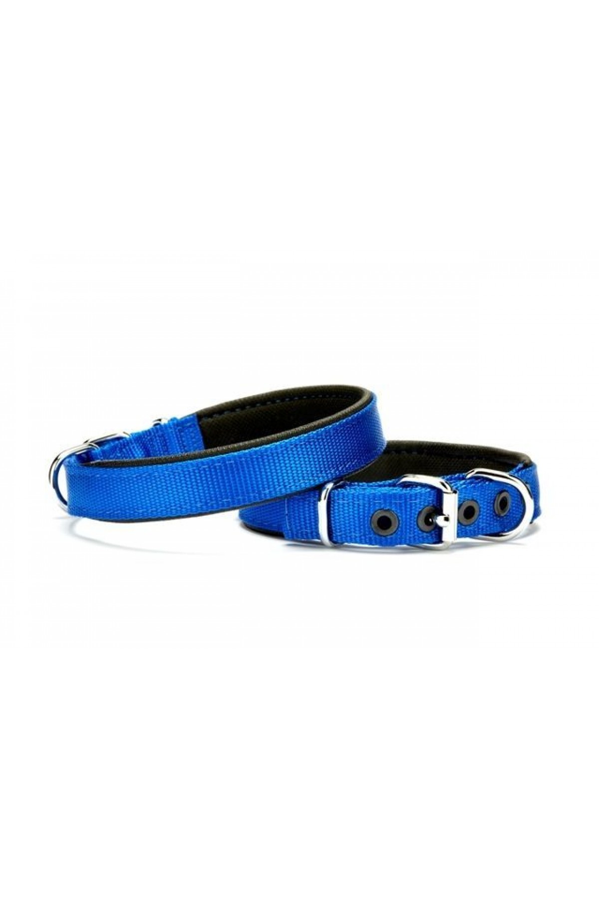 Lisinya205  Softlu Köpek Boyun Tasması 1,5 cm x 35 cm Mavi