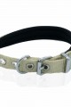 Lisinya205  Softlu Köpek Boyun Tasması 1,5 cm x 30 cm Haki