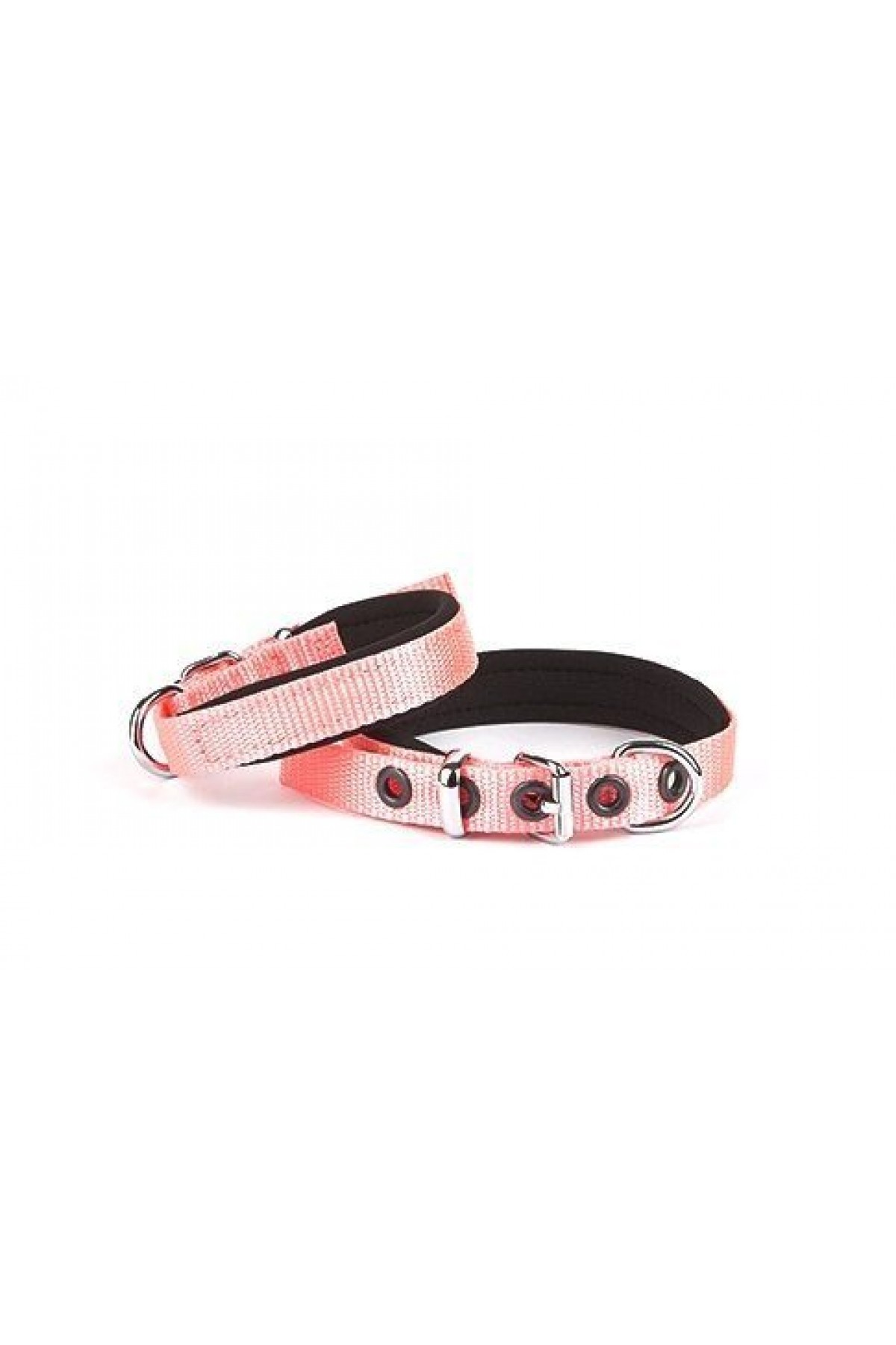 Lisinya205  Softlu Köpek Boyun Tasması 1,5 cm x 35 cm Pembe