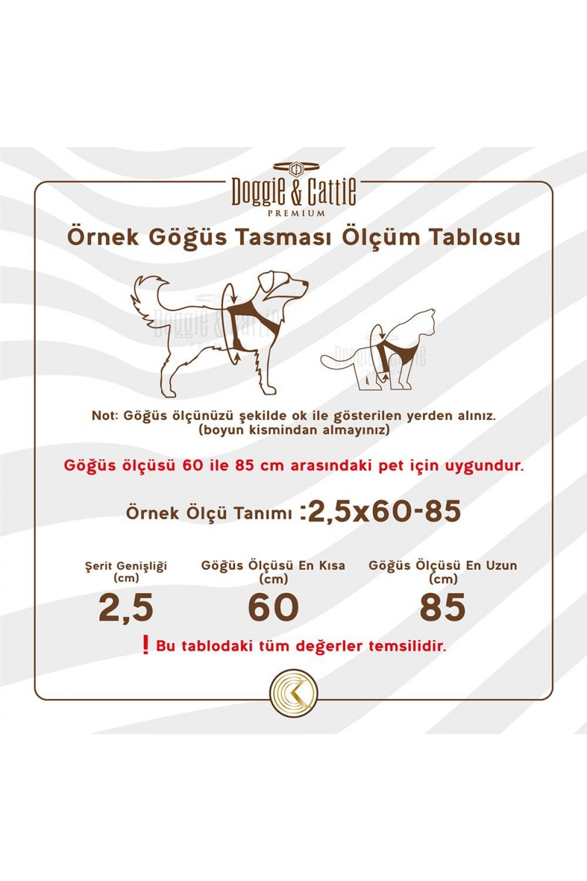 Lisinya205  Köpek Bel Tasması 95cm XX-Large Haki
