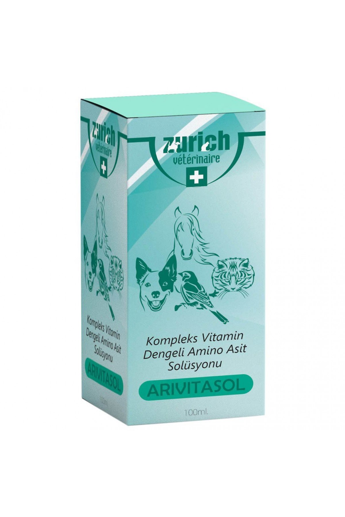 Arivitasol Evcil Hayvanlar İçin Kompleks Vitamin Ve Dengeli Aminoasit Solüsyonu 100 ml Arivitasol Evcil Hayvanlar İçin Kompleks Vitamin Ve Dengeli Aminoasit Solüsyonu 100 ml