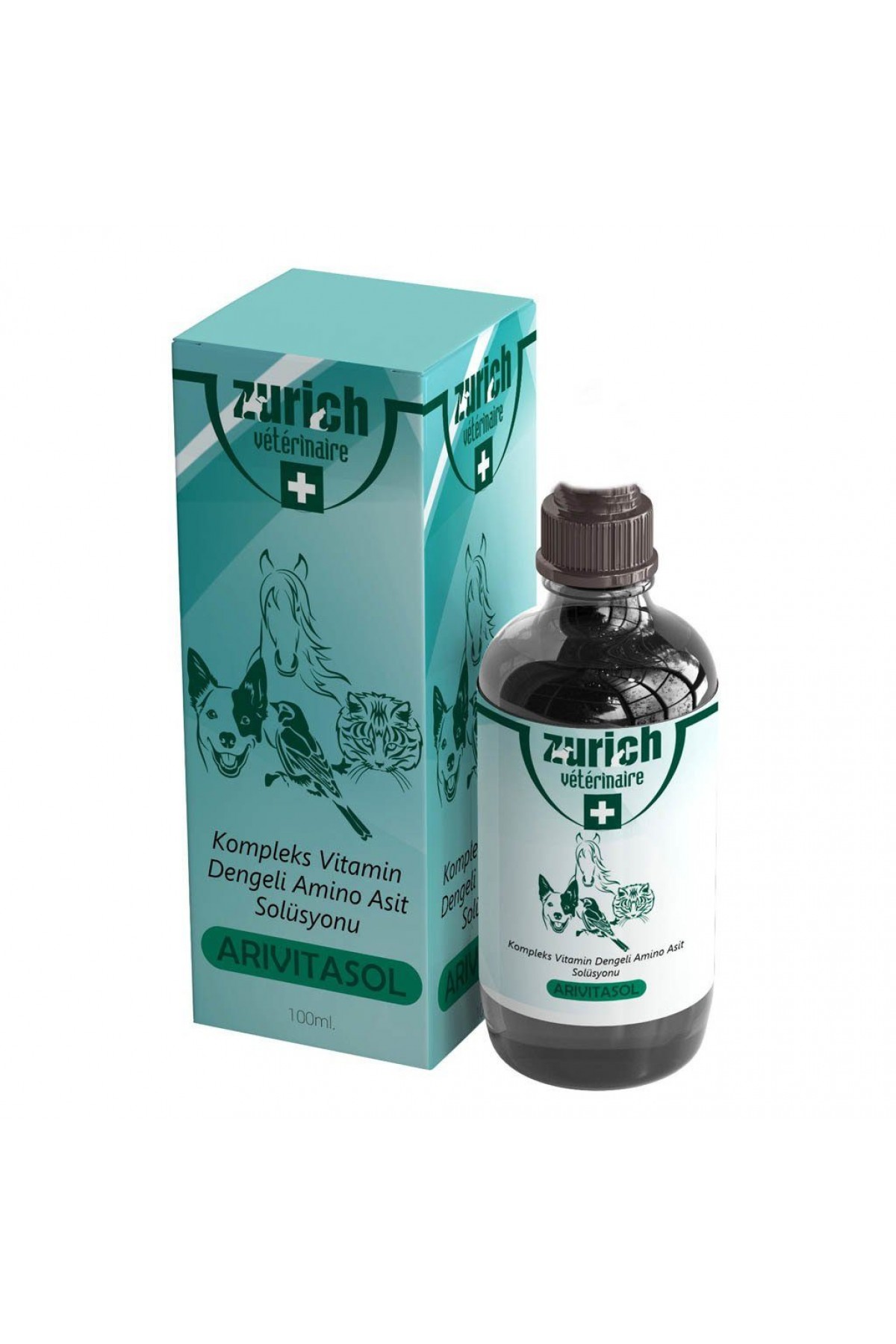 Arivitasol Evcil Hayvanlar İçin Kompleks Vitamin Ve Dengeli Aminoasit Solüsyonu 100 ml Arivitasol Evcil Hayvanlar İçin Kompleks Vitamin Ve Dengeli Aminoasit Solüsyonu 100 ml
