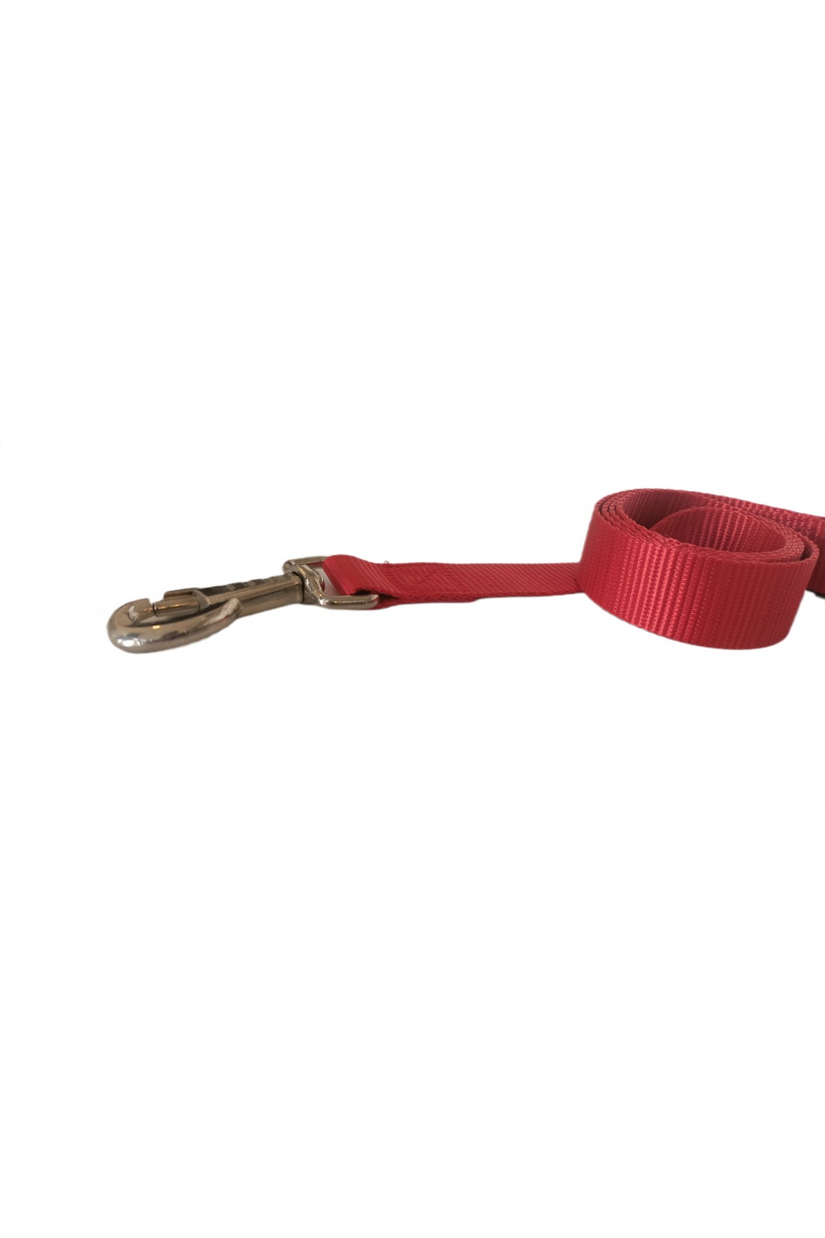Köpek Gezdirme Kayışı 1,5 cm x 115 cm Kırmızı