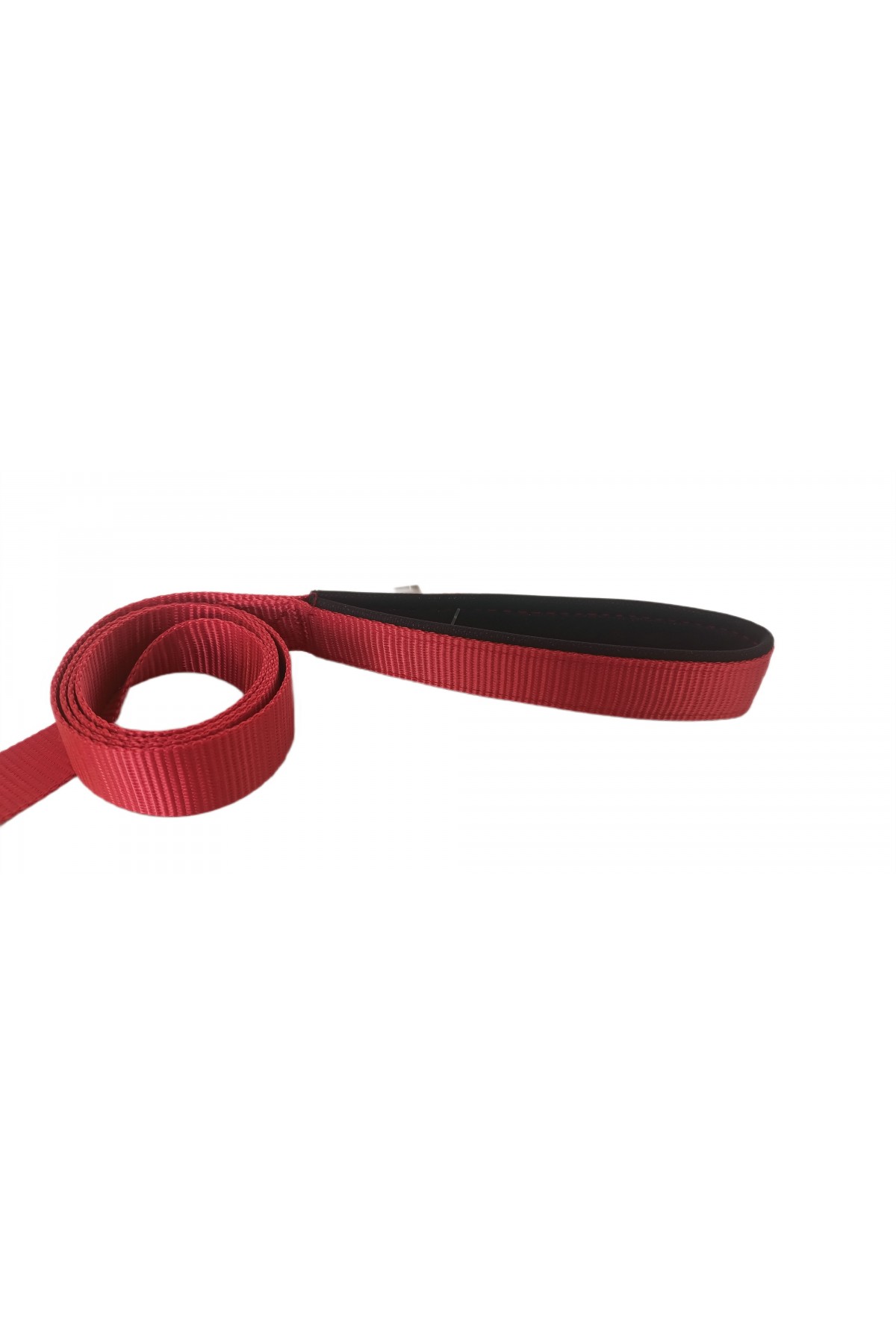 Köpek Gezdirme Kayışı 1,5 cm x 115 cm Kırmızı