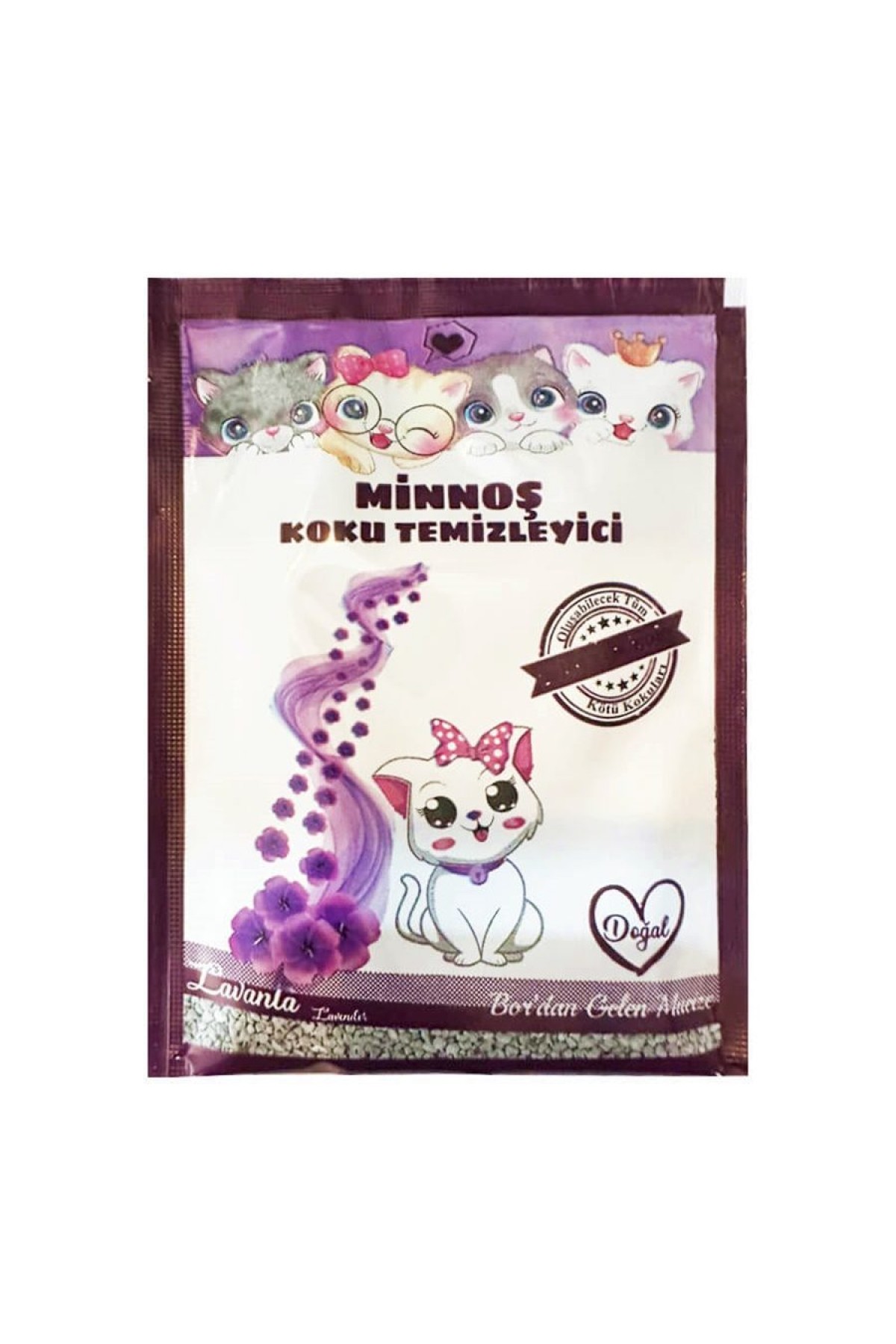 Lisinya205 Kedi Kumu Koku Temizleyici 25 gr Lavanta Kokulu