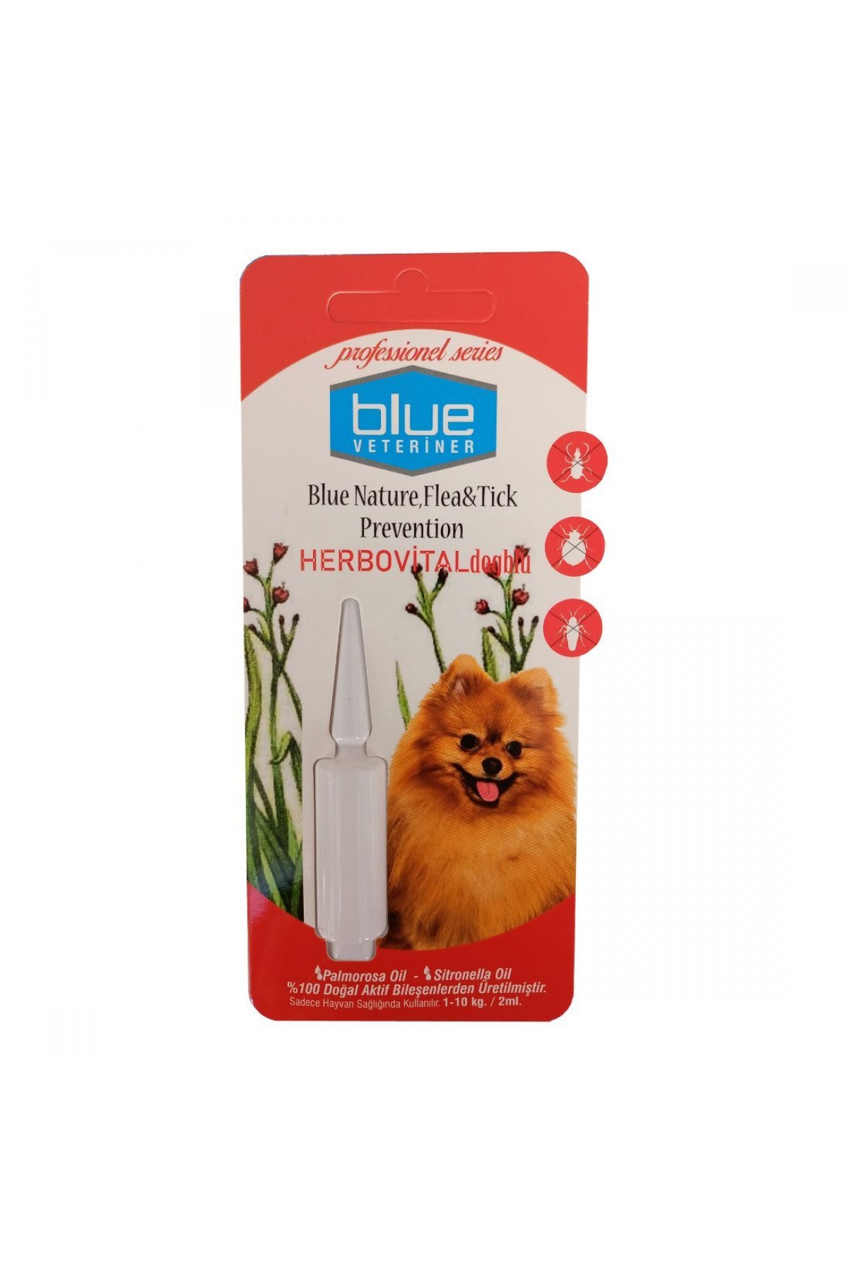Herbiovital Bitkisel Köpek Damlası 2 ml ( 1-10 kg ) Herbiovital Bitkisel Köpek Damlası 2 ml ( 1-10 kg )