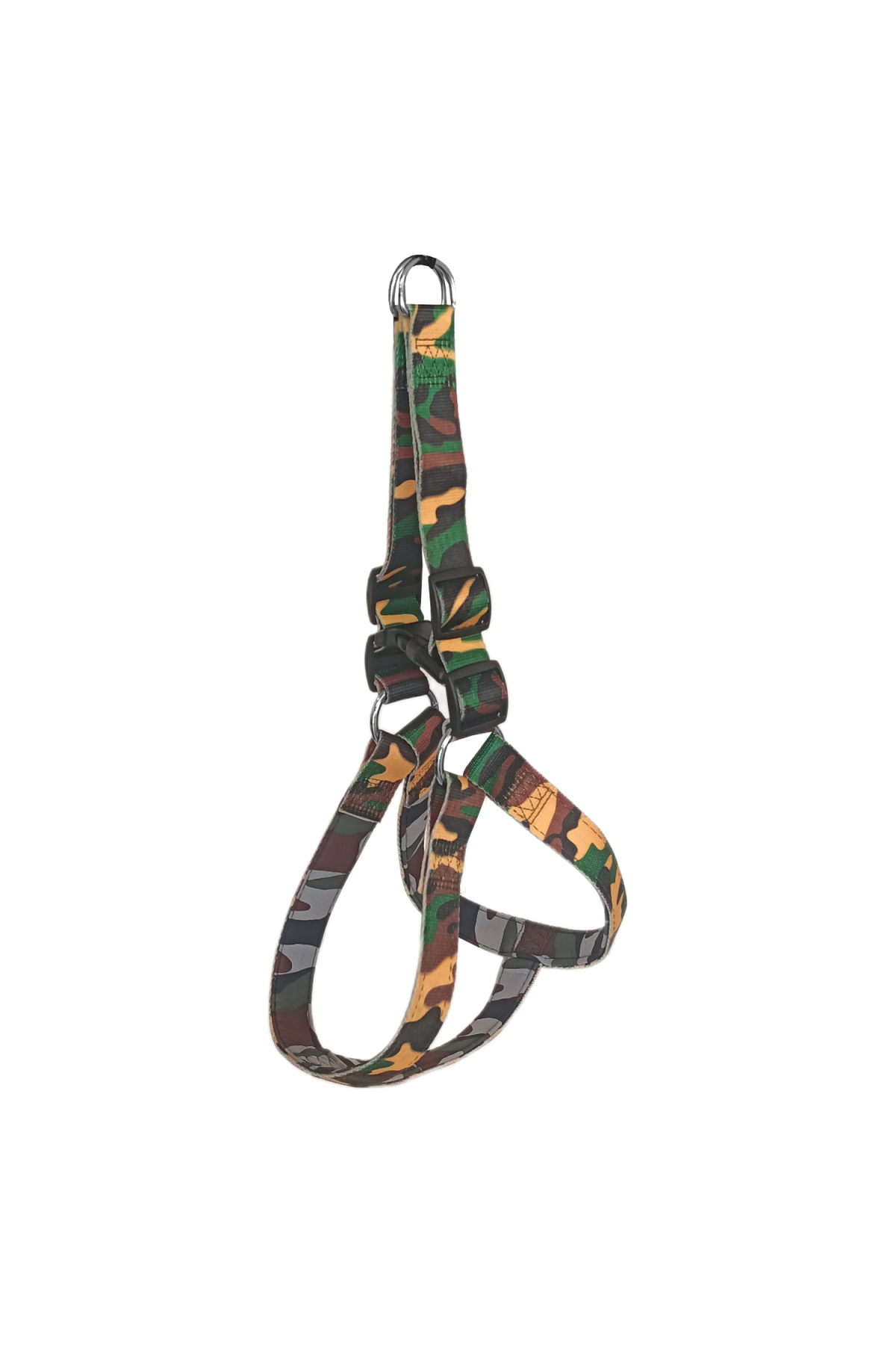 Lisinya205 Köpek Göğüs Tasma Seti Dokuma 3 cm*70-90 cm Kamuflaj