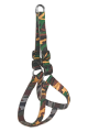 Lisinya205 Köpek Göğüs Tasma Seti Dokuma 3 cm*70-90 cm Kamuflaj