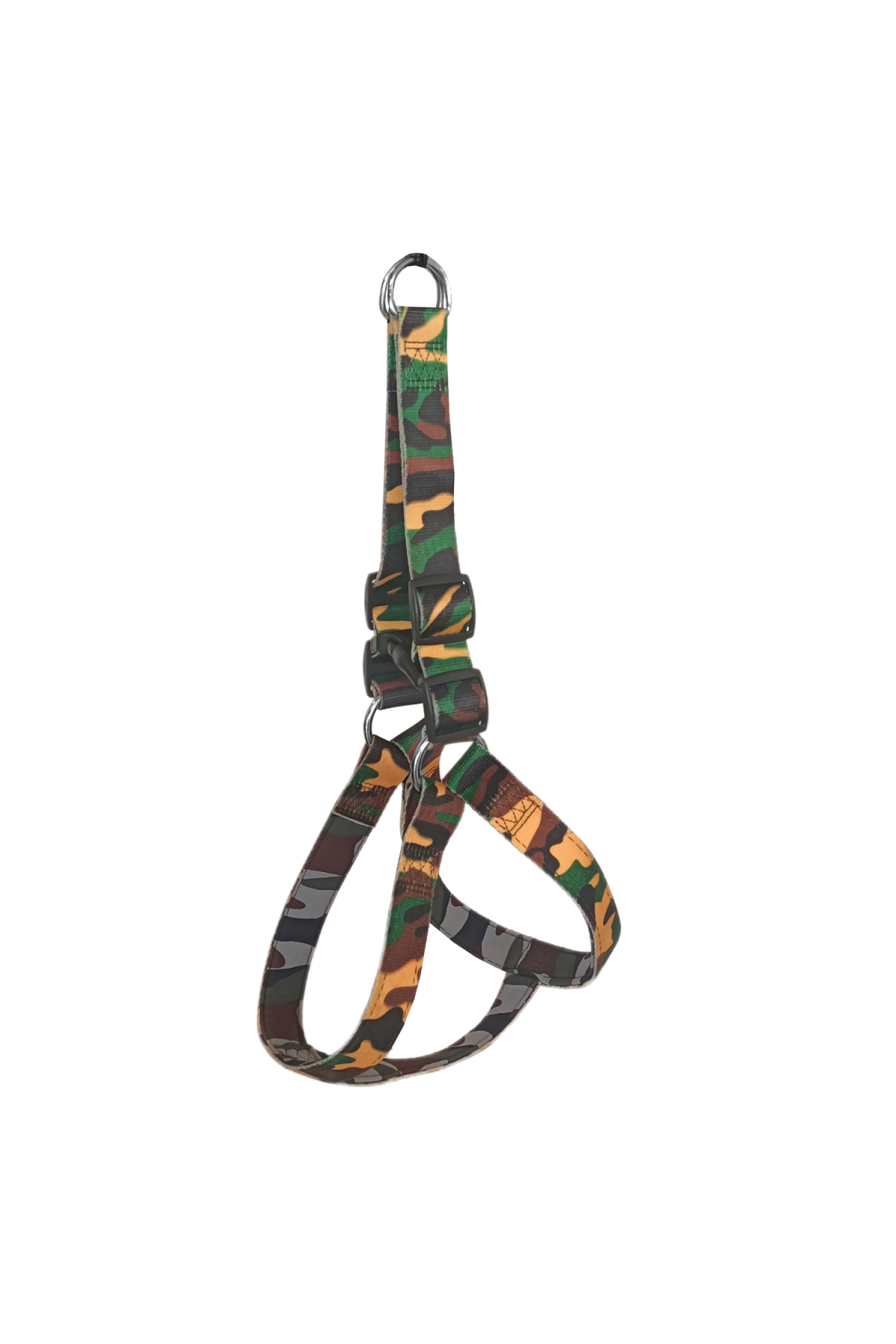 Lisinya205 Köpek Göğüs Tasma Seti Dokuma 3 cm*70-90 cm Kamuflaj