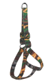 Lisinya205 Köpek Göğüs Tasma Seti Dokuma 3 cm*70-90 cm Kamuflaj
