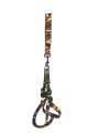 Lisinya205 Köpek Göğüs Tasma Seti Dokuma 3 cm*70-90 cm Kamuflaj