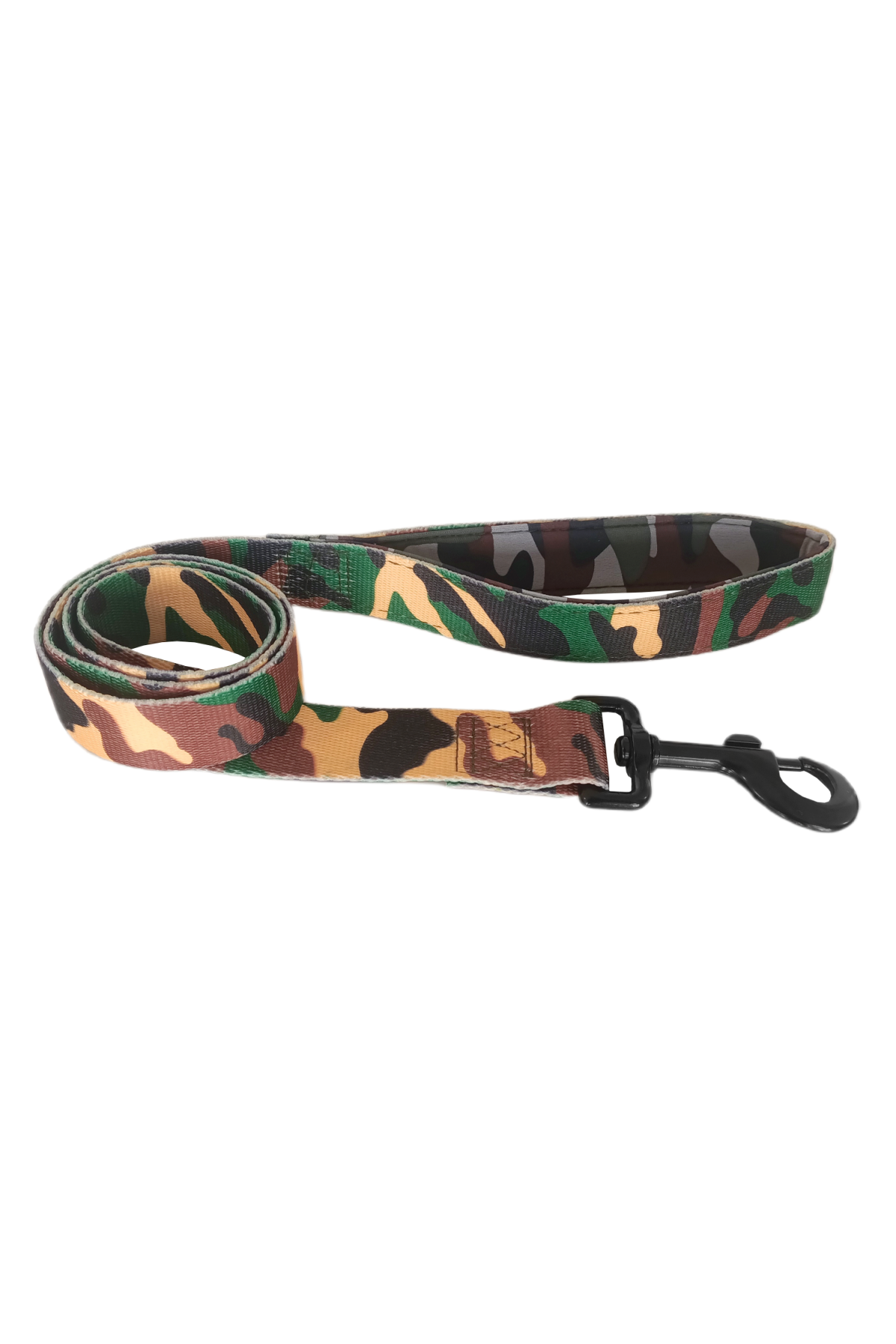 Lisinya205 Köpek Göğüs Tasma Seti Dokuma 3 cm*70-90 cm Kamuflaj