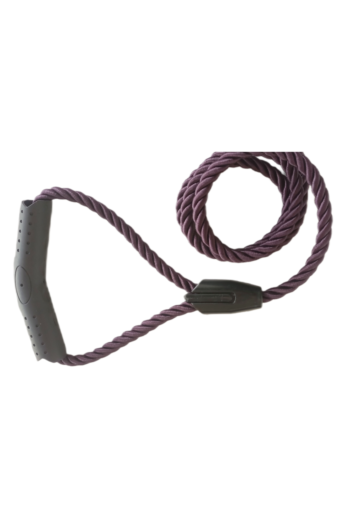 Lisinya205 Üçlü Sarmallı Köpek Gezdirme Halatı 1 cm-120 cm Mor