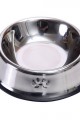 Pati Desenli Çelik Mama ve Su Kabı 8 Oz 250 ml 15 cm