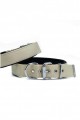 Lisinya205  Softlu Köpek Boyun Tasması 3 cm 42 cm-50 cm Haki