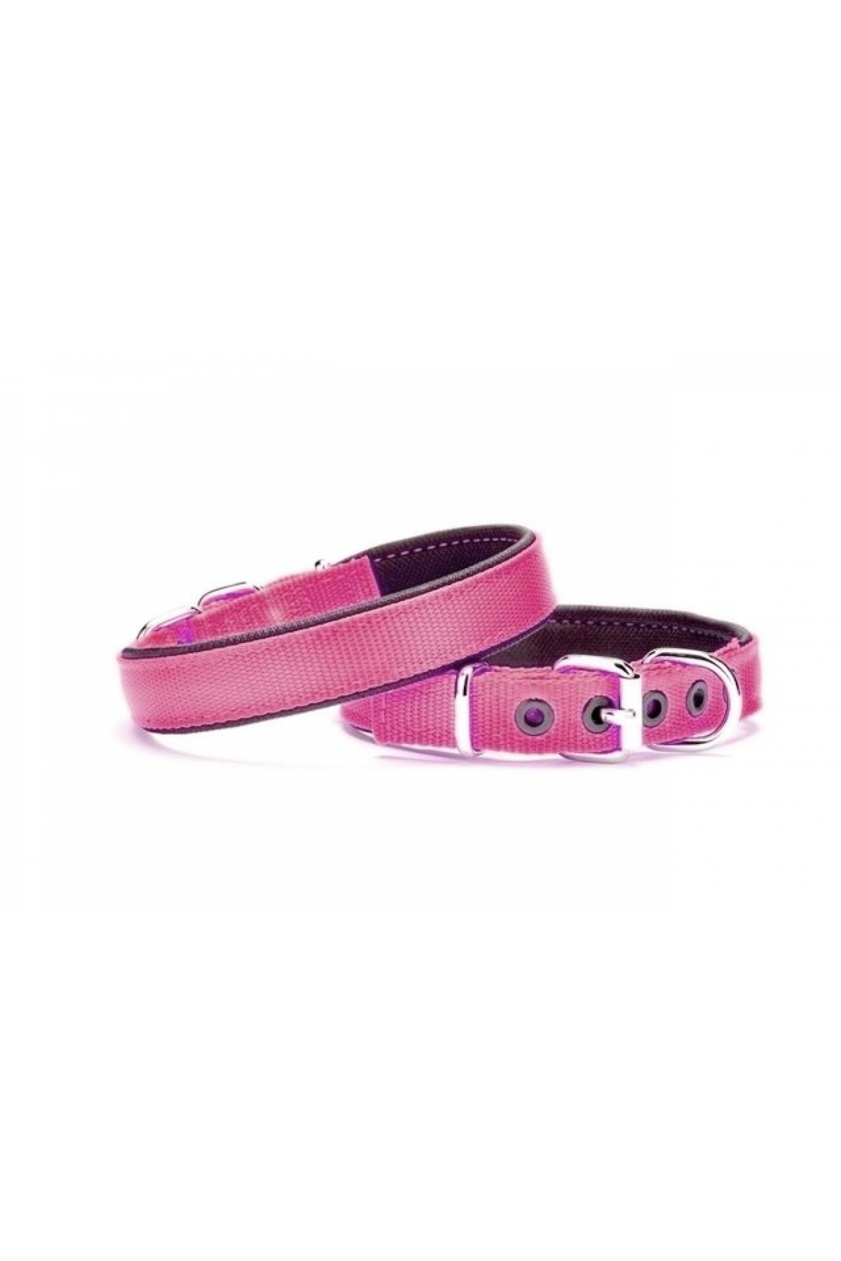 Lisinya205 Yumuşak Doku Köpek Boyun Tasması 1,5/35 cm Pembe