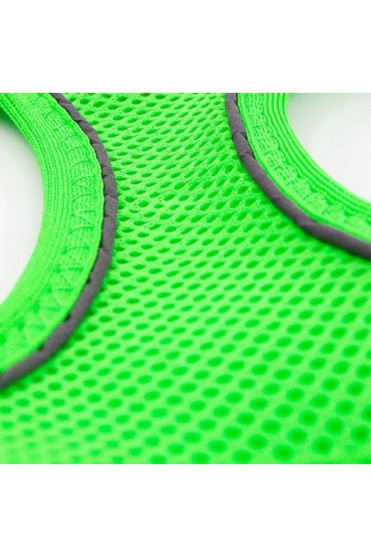 Lisinya205 Köpek Göğüs Tasması XSmall 32x36 cm Neon Yeşil