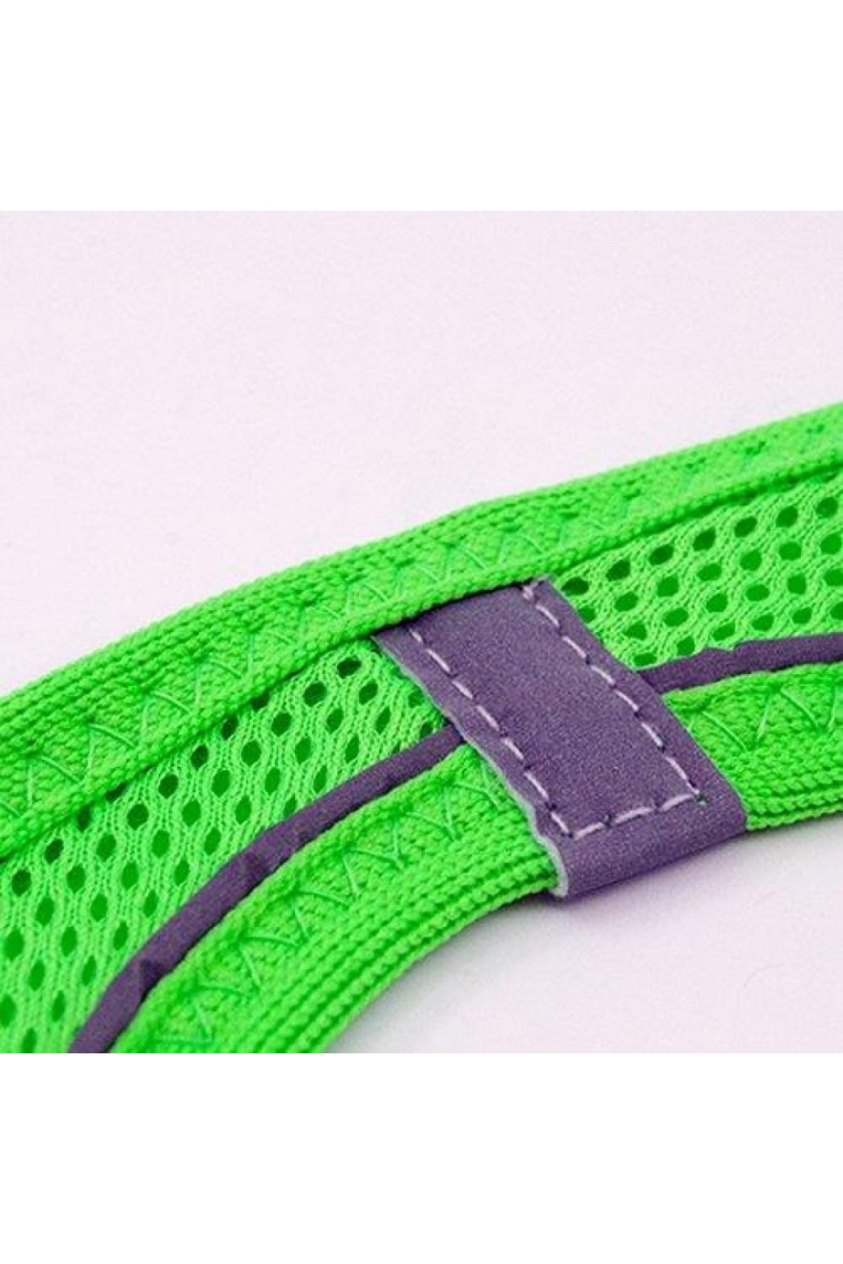 Lisinya205 Köpek Göğüs Tasması XSmall 32x36 cm Neon Yeşil
